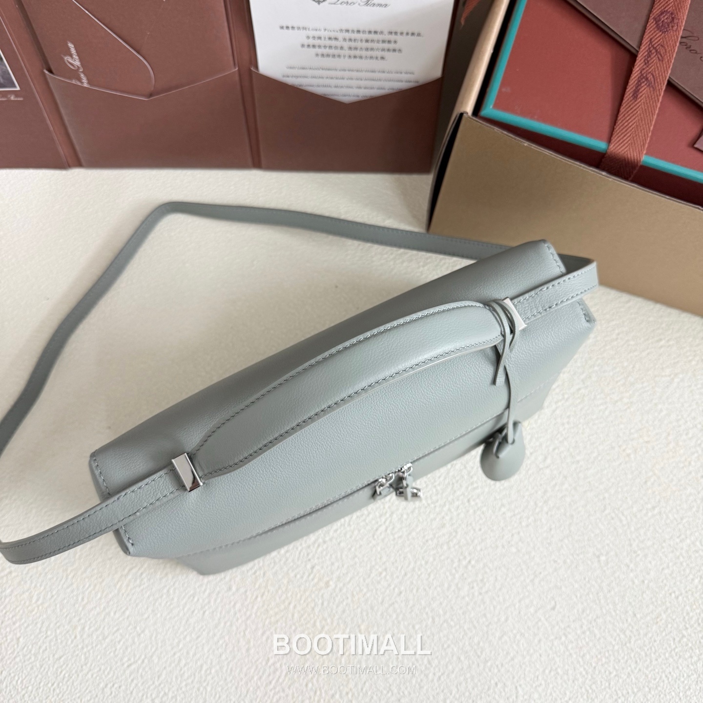 Loro Piana Extra Bag L27 Top Handle Bag 로로피아나 엑스트라 백 L27 토트백 카프스킨 27cm 5