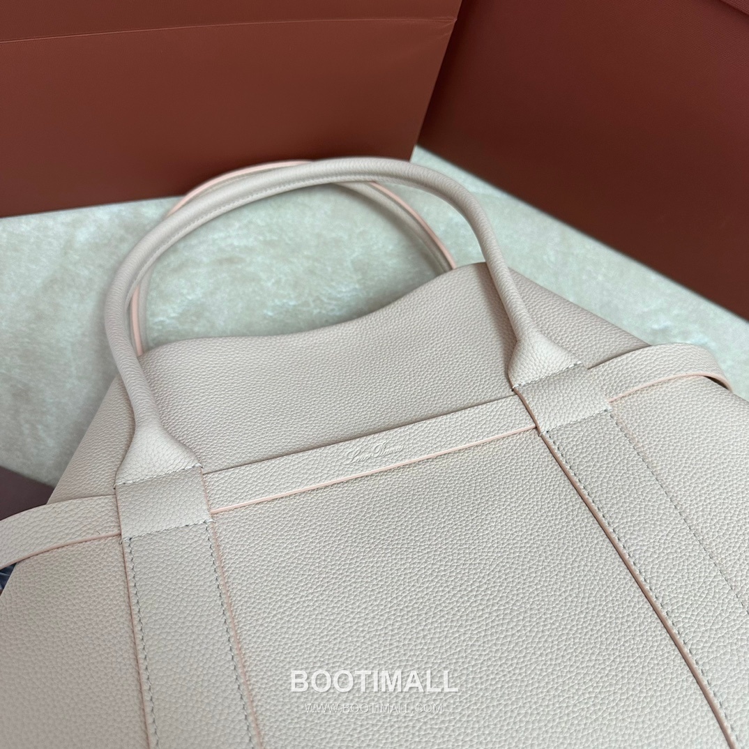 Loro Piana Ghiera Shopper Large Tote Bag FAO7463 로로피아나 기에라 쇼퍼 라지 토트백 그레인 카프스킨 40cm 7