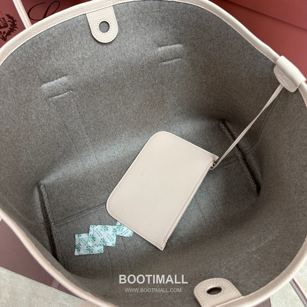 Loro Piana Ghiera Shopper Large Tote Bag FAO7463 로로피아나 기에라 쇼퍼 라지 토트백 그레인 카프스킨 40cm 9