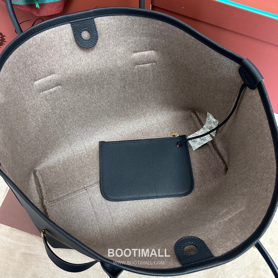 Loro Piana Ghiera Shopper Large Tote Bag FAO7463 로로피아나 기에라 쇼퍼 라지 토트백 그레인 카프스킨 40cm 9