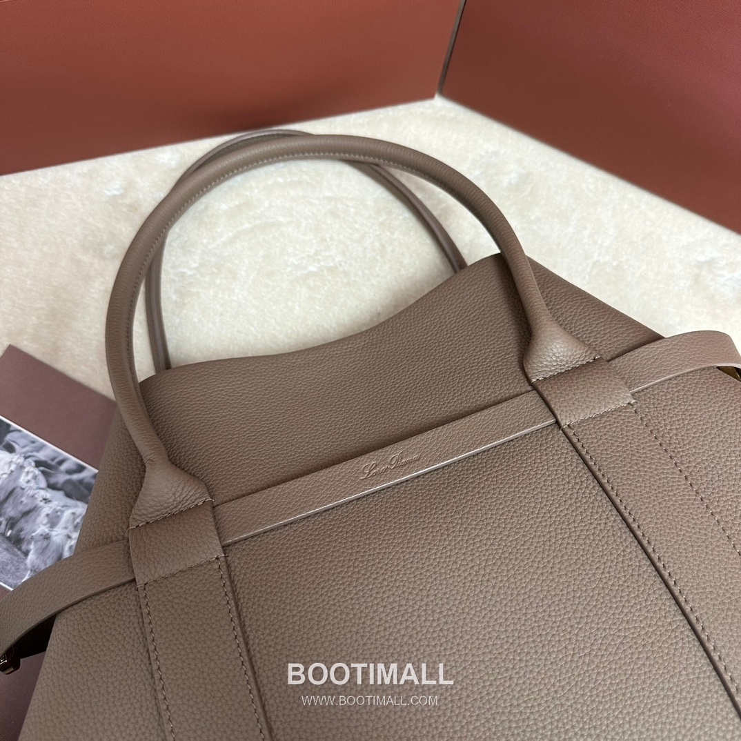 Loro Piana Ghiera Shopper Large Tote Bag FAO7463 로로피아나 기에라 쇼퍼 라지 토트백 그레인 카프스킨 40cm 7