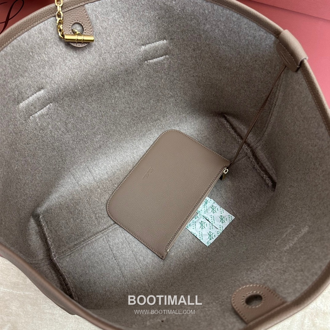 Loro Piana Ghiera Shopper Large Tote Bag FAO7463 로로피아나 기에라 쇼퍼 라지 토트백 그레인 카프스킨 40cm 9