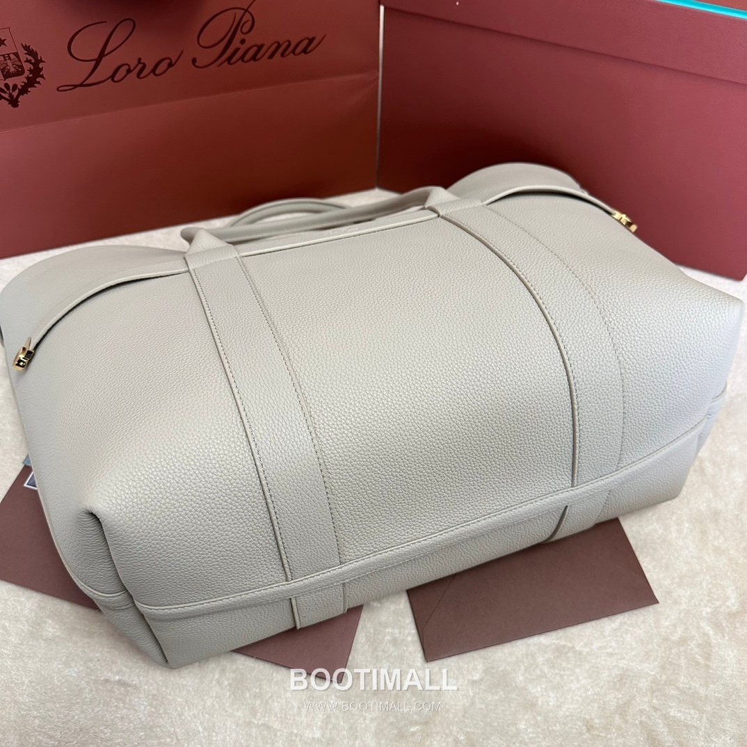 Loro Piana Ghiera Shopper Large Tote Bag FAO7463 로로피아나 기에라 쇼퍼 라지 토트백 그레인 카프스킨 40cm 4