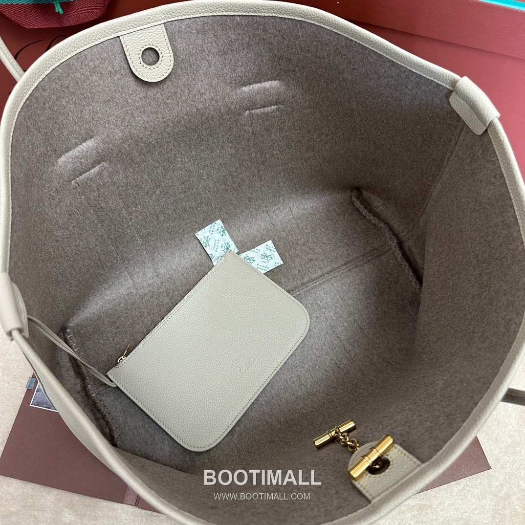 Loro Piana Ghiera Shopper Large Tote Bag FAO7463 로로피아나 기에라 쇼퍼 라지 토트백 그레인 카프스킨 40cm 9