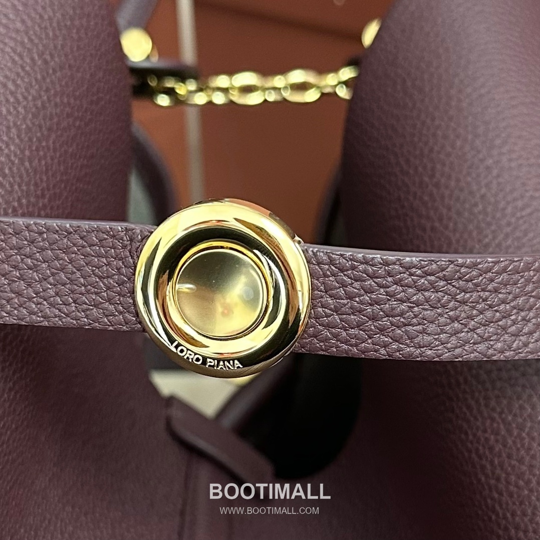 Loro Piana Ghiera Shopper Large Tote Bag FAO7463 로로피아나 기에라 쇼퍼 라지 토트백 그레인 카프스킨 40cm 6