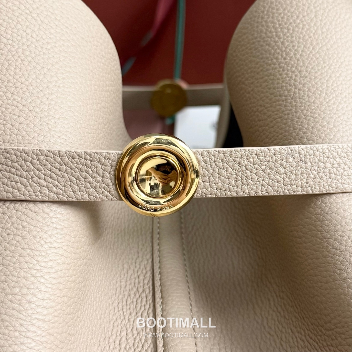 Loro Piana Ghiera Shopper Large Tote Bag FAO7463 로로피아나 기에라 쇼퍼 라지 토트백 캔버스 카프스킨 40cm 7