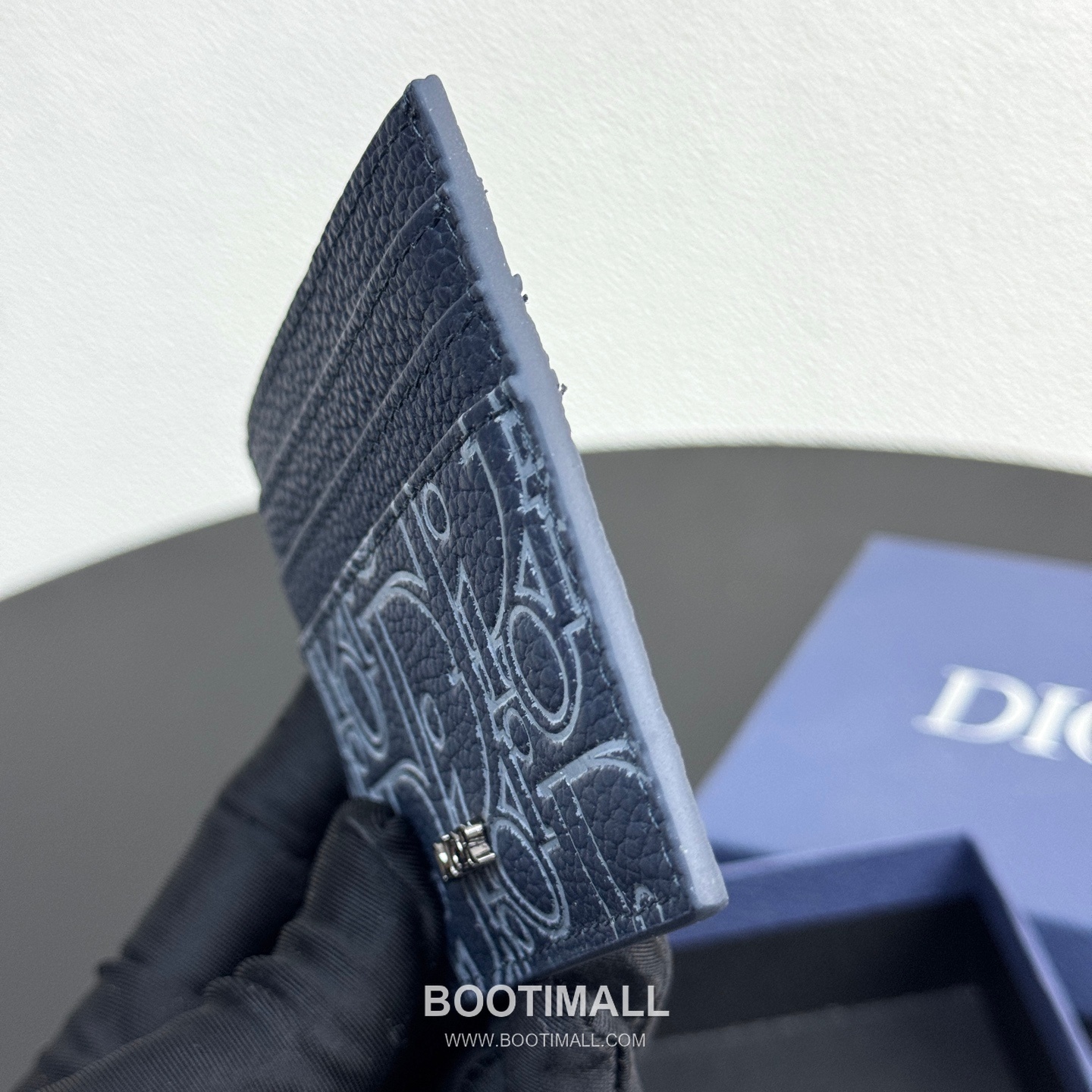Dior CD Icon Card Holder Grained Calfskin 디올 CD 아이콘 그레인 카프스킨 카드홀더 10cm 4