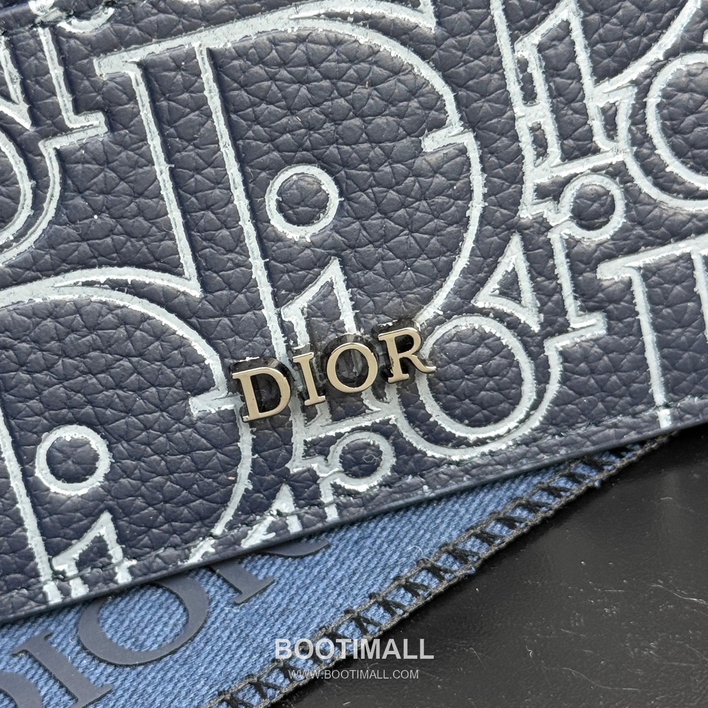 Dior CD Icon Card Holder Grained Calfskin 디올 CD 아이콘 그레인 카프스킨 카드홀더 10cm 5