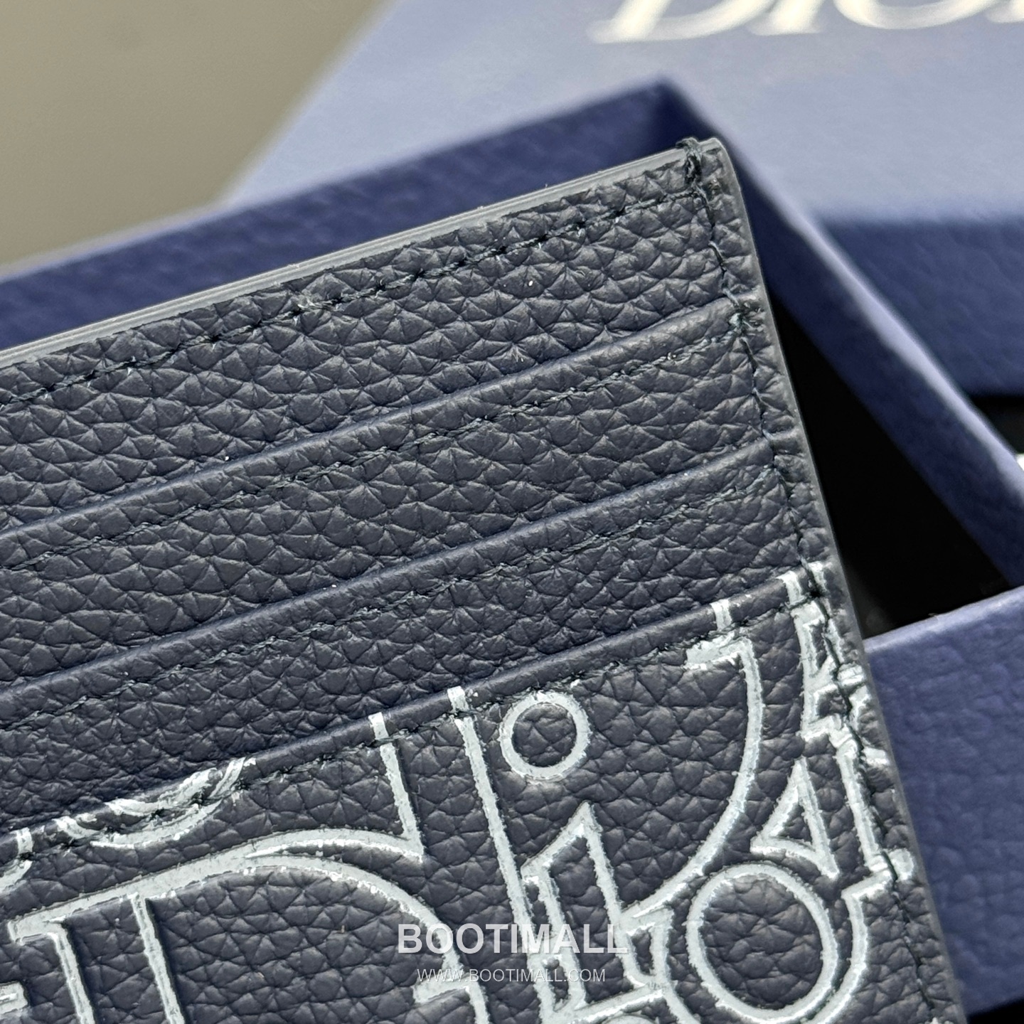 Dior CD Icon Card Holder Grained Calfskin 디올 CD 아이콘 그레인 카프스킨 카드홀더 10cm 6