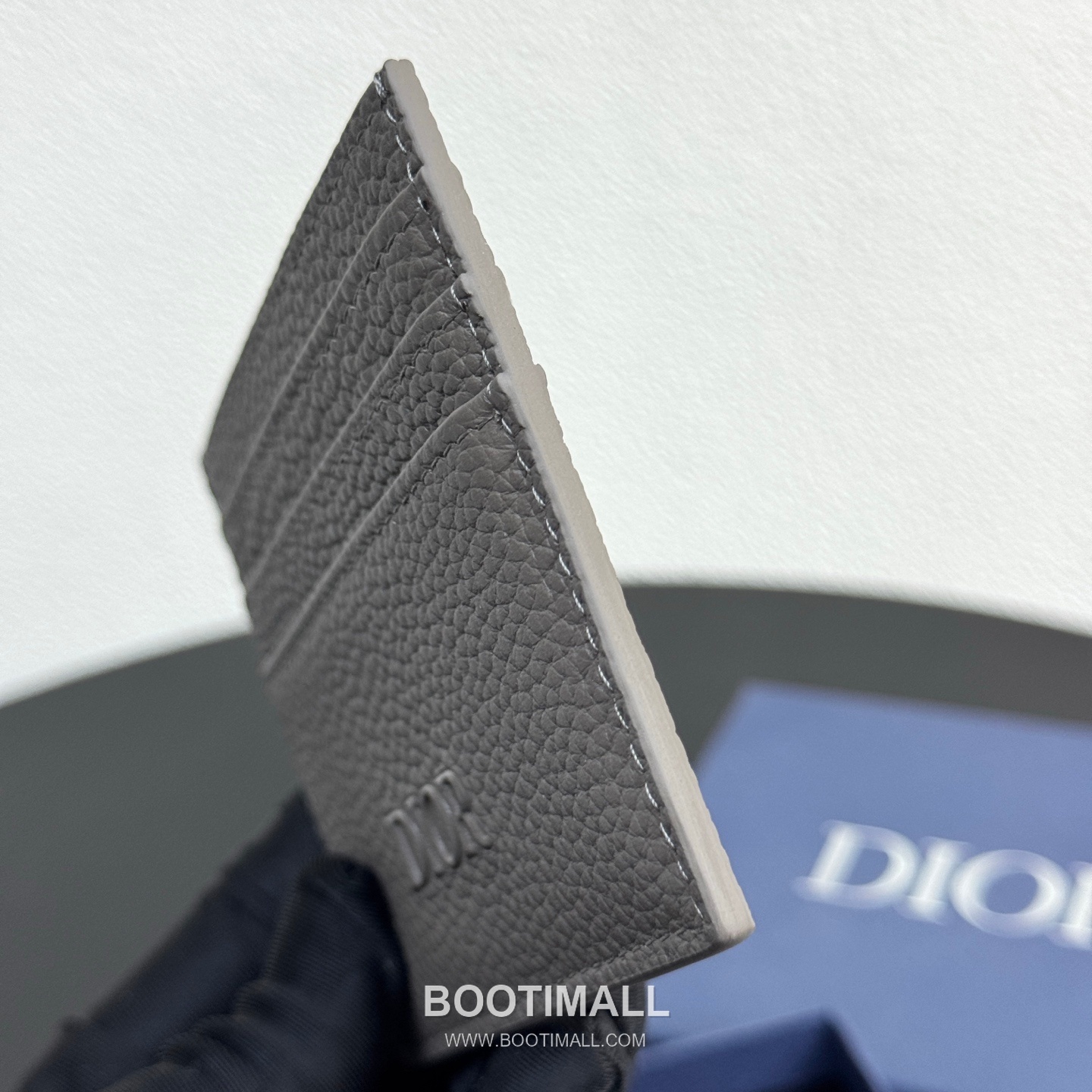 Dior CD Icon Card Holder Grained Calfskin 디올 CD 아이콘 그레인 카프스킨 카드홀더 10cm 4