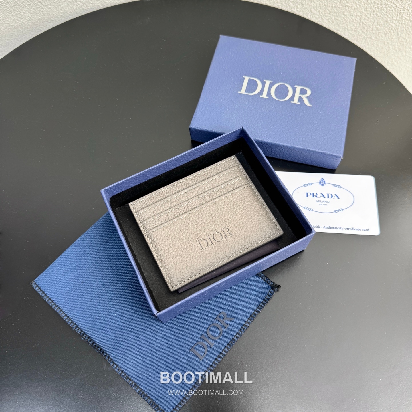 Dior CD Icon Card Holder Grained Calfskin 디올 CD 아이콘 그레인 카프스킨 카드홀더 10cm 7