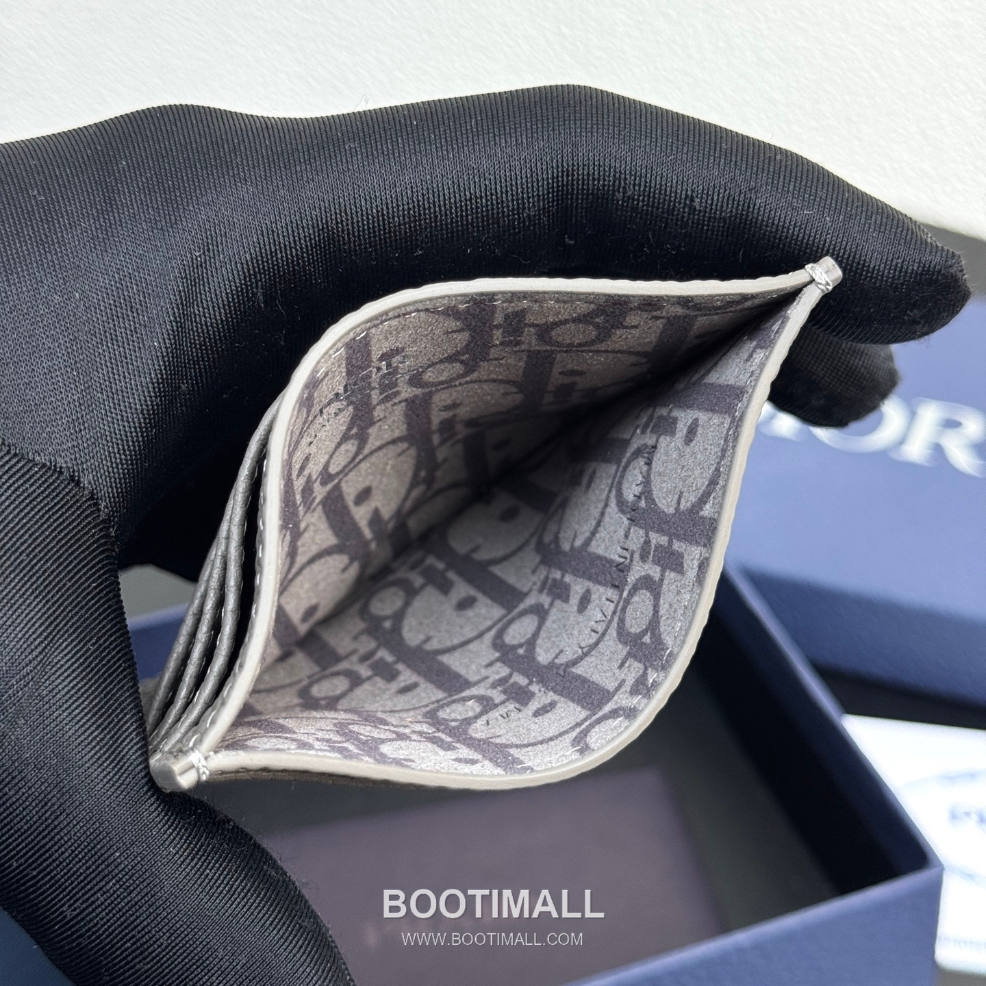 Dior CD Icon Card Holder Grained Calfskin 디올 CD 아이콘 그레인 카프스킨 카드홀더 10cm 9