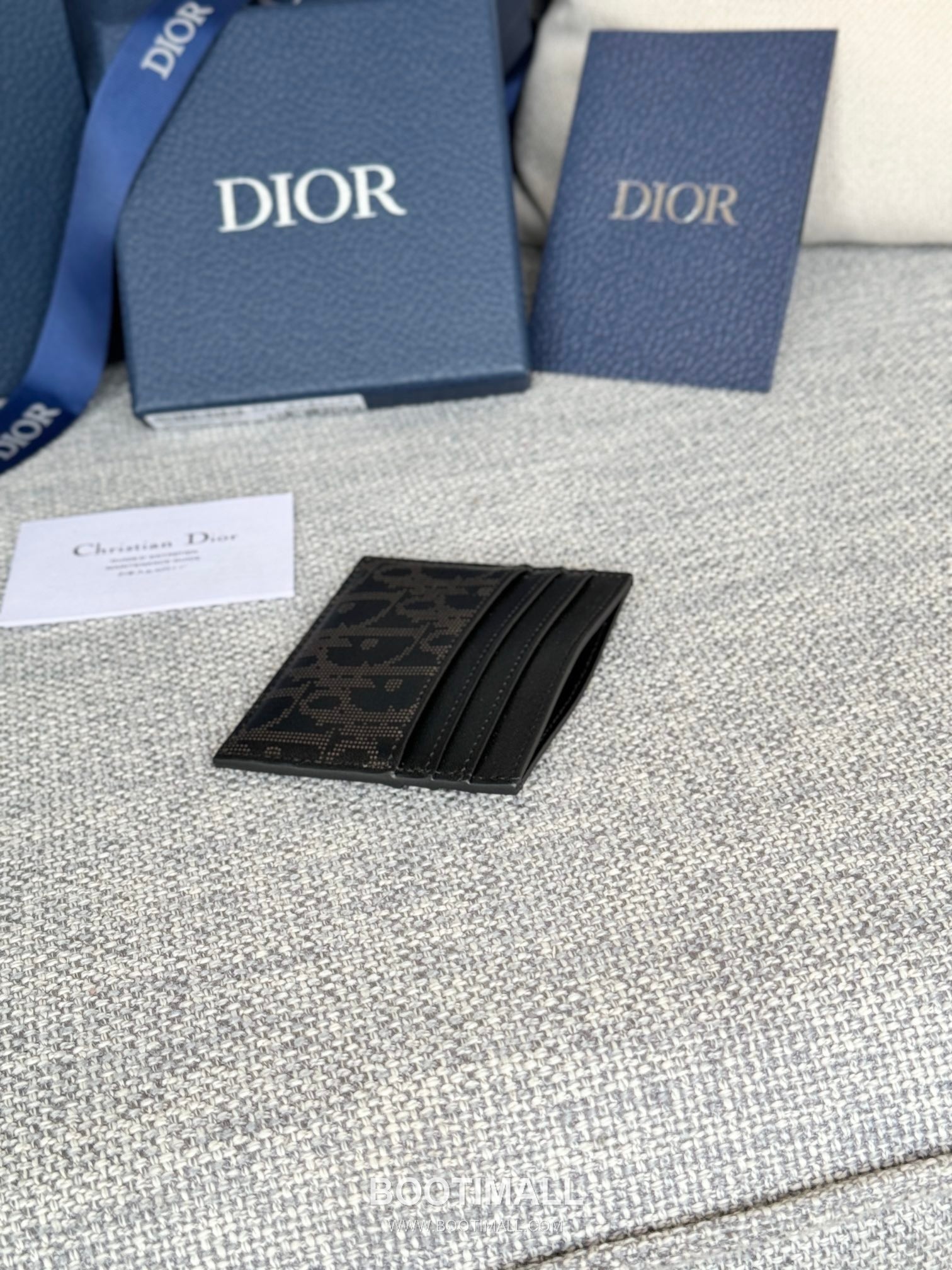 Dior Dior Gravity Pocket Card Holder Black Embossed Calfskin 디올 디올 그라비티 포켓 카드홀더 블랙 엠보스 카프스킨 10cm 6