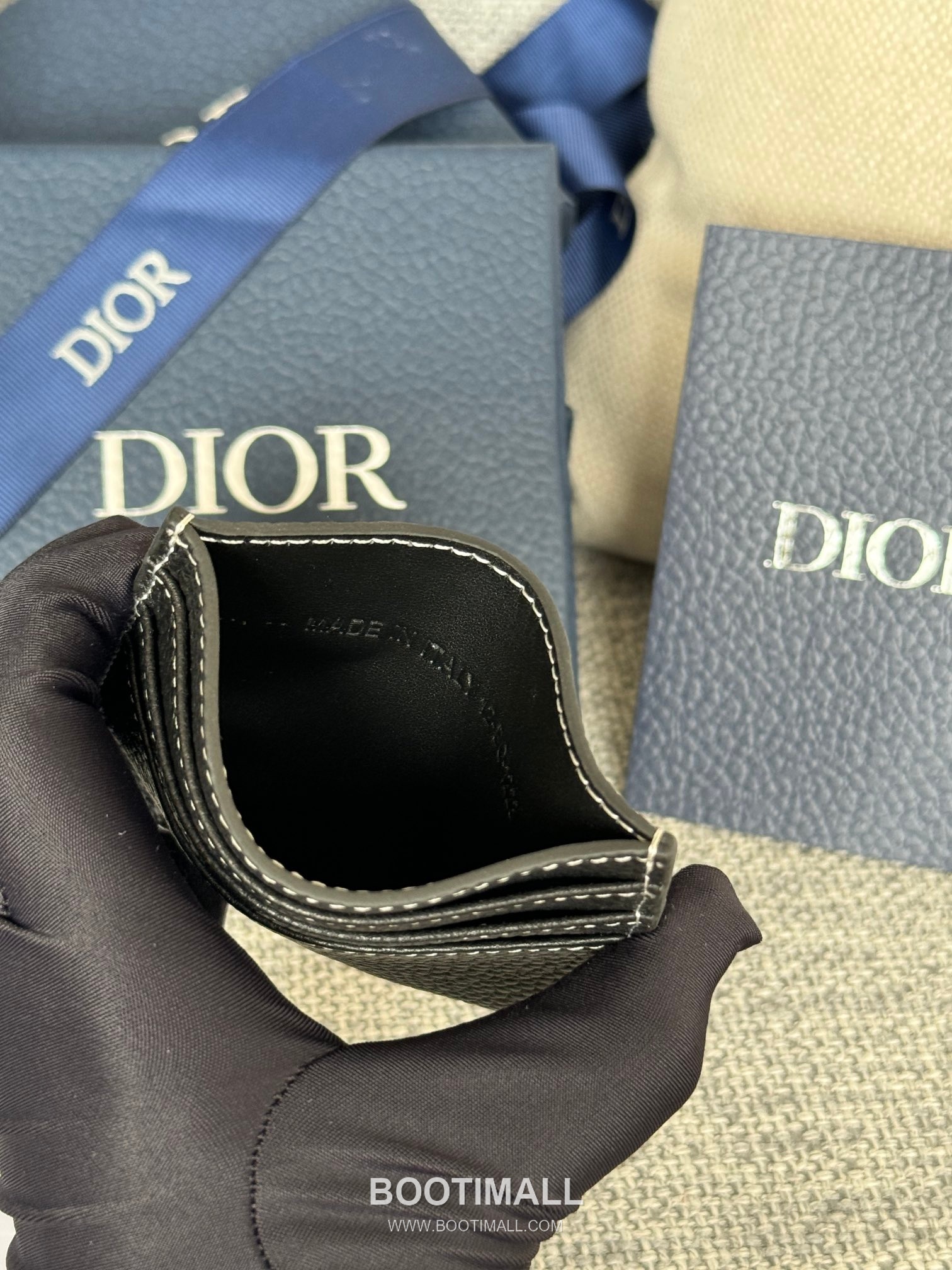 Dior Saddle Card Holder Oblique Jacquard & Grained Calfskin 디올 새들 카드홀더 오블리크 자카드 & 그레인 카프스킨 10cm 8