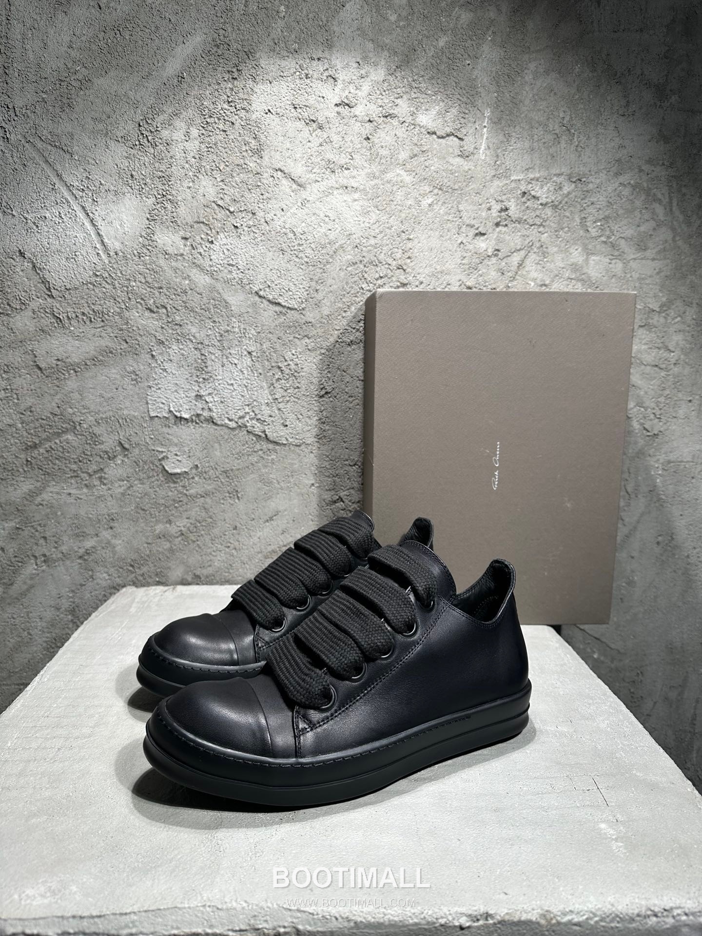 Rick Owens DRKSHDW Ramones Low Black Sneakers 릭오웬 라몬스 로우 블랙 스니커즈 1
