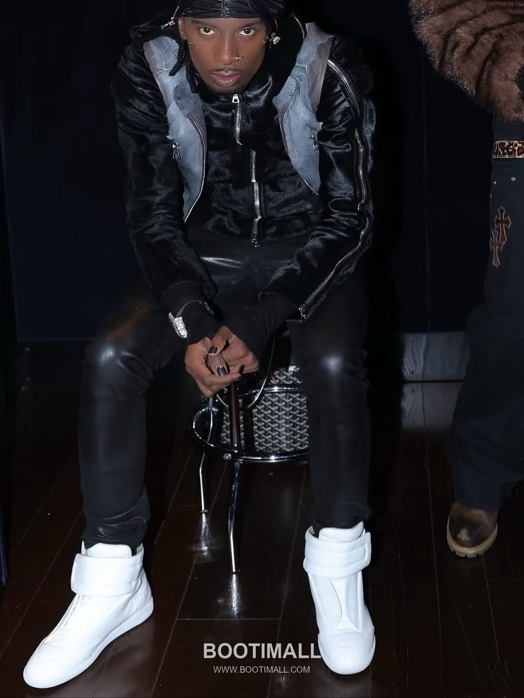 Maison Margiela Future Cowhide Black Sneakers 메종 마르지엘라 퓨처 소가죽 블랙 스니커즈 8