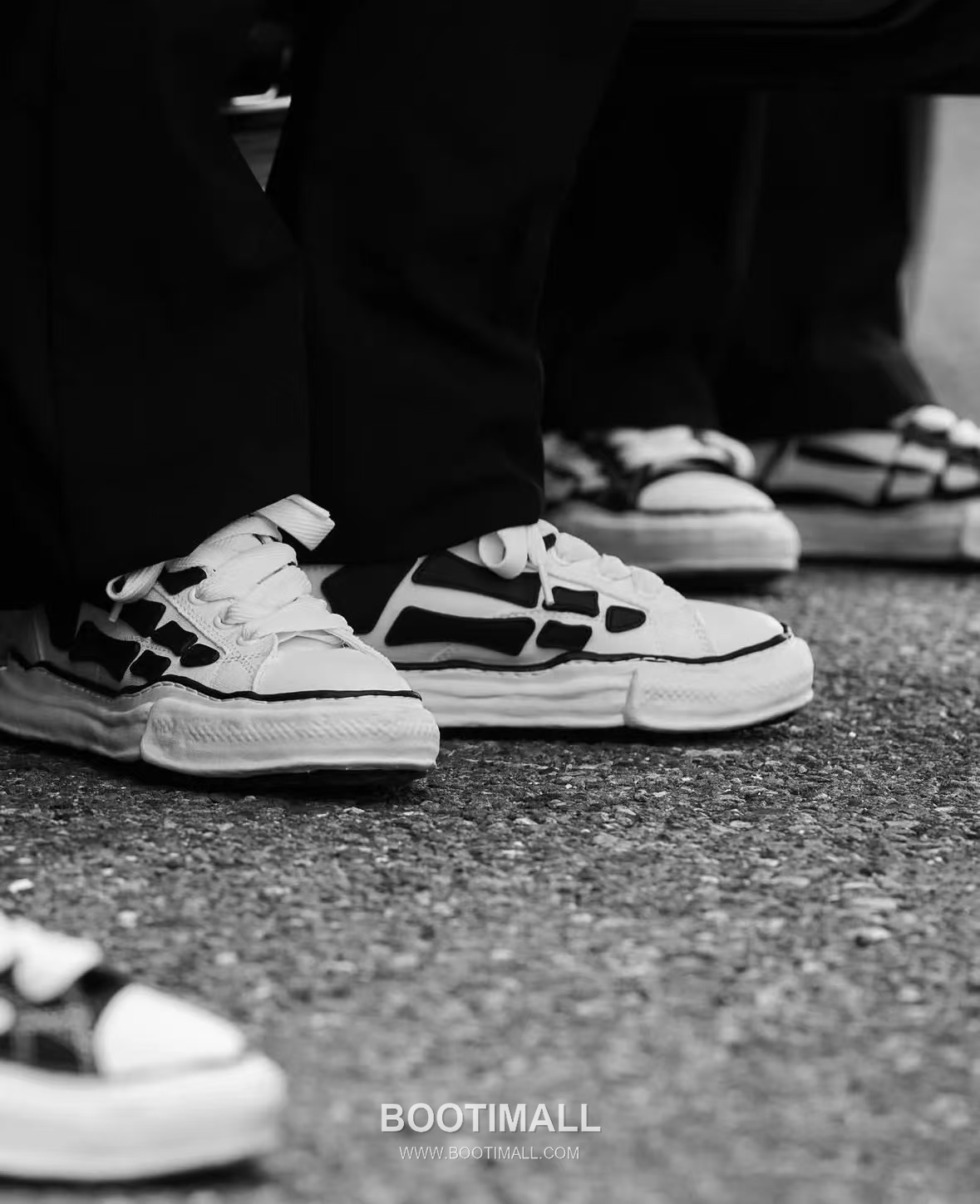 AMIRI x Maison Mihara Yasuhiro Skeleton Low Sneakers 아미리 미하라야스히로 스켈레톤 로우 스니커즈 1