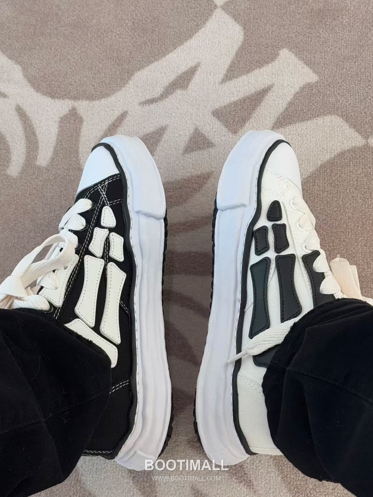 AMIRI x Maison Mihara Yasuhiro Skeleton Low Sneakers 아미리 미하라야스히로 스켈레톤 로우 스니커즈 2