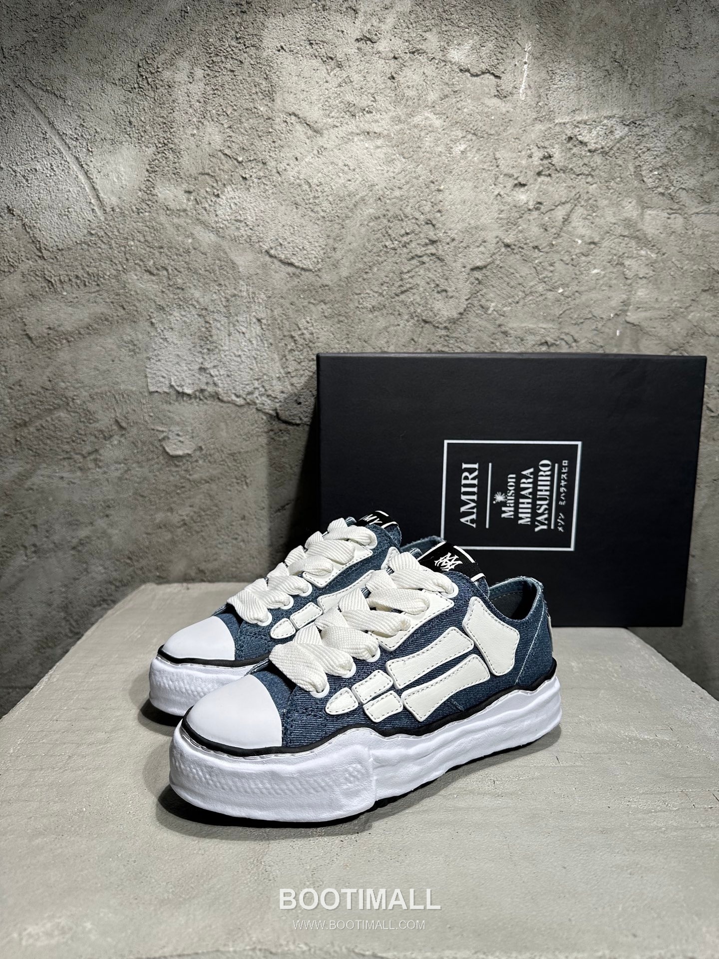AMIRI x Maison Mihara Yasuhiro Skeleton Low Sneakers 아미리 미하라야스히로 스켈레톤 로우 스니커즈 1