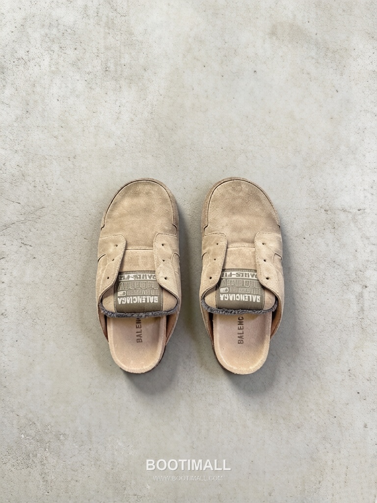 Balenciaga Fur Mule Sandals Black 발렌시아가 퍼 뮬 샌들 블랙 4