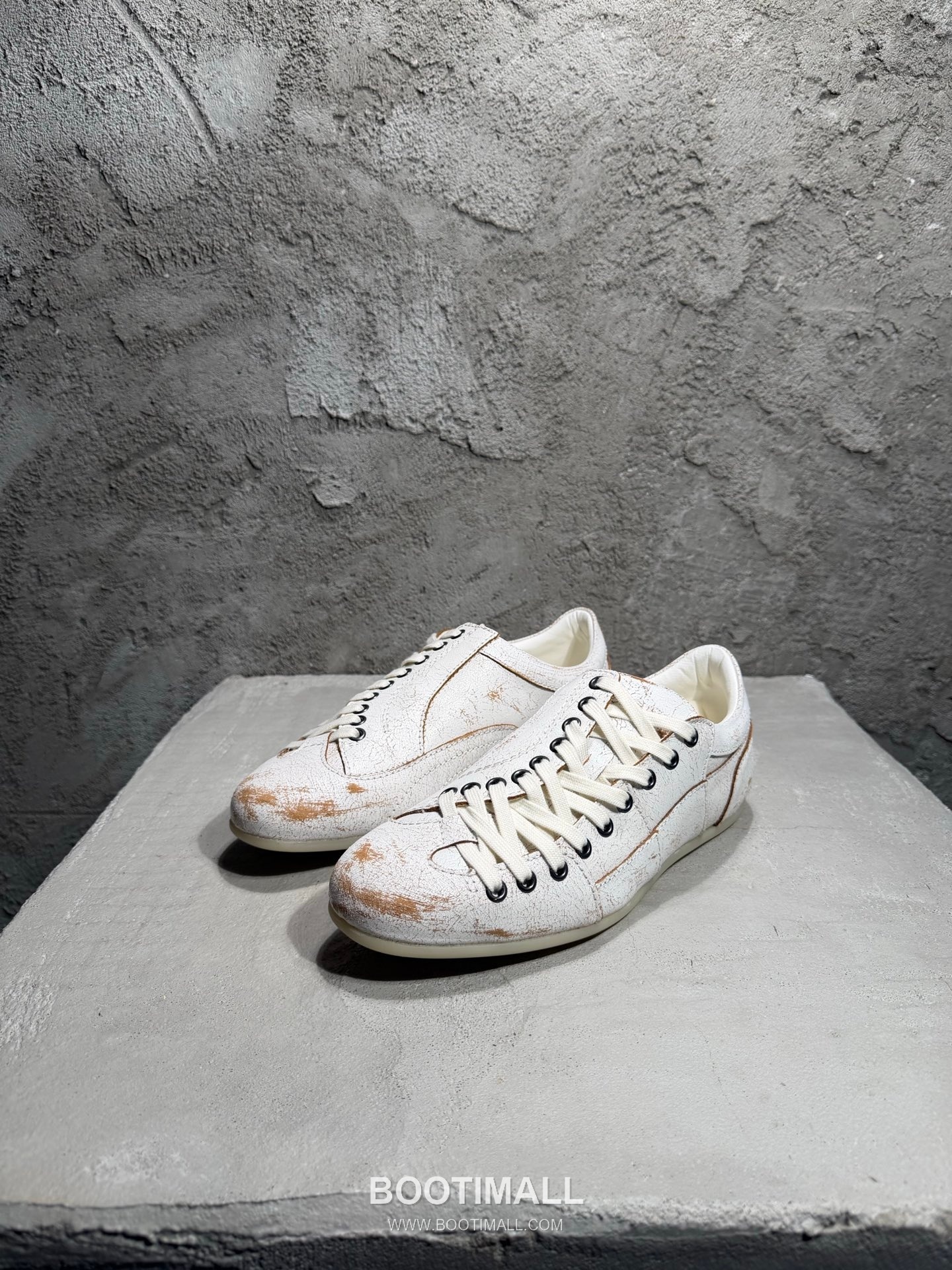 NO/FAITH STUDIOS Distressed Leather Sneakers 2026SS 노페이스 스튜디오 디스트로이드 레더 스니커즈 5