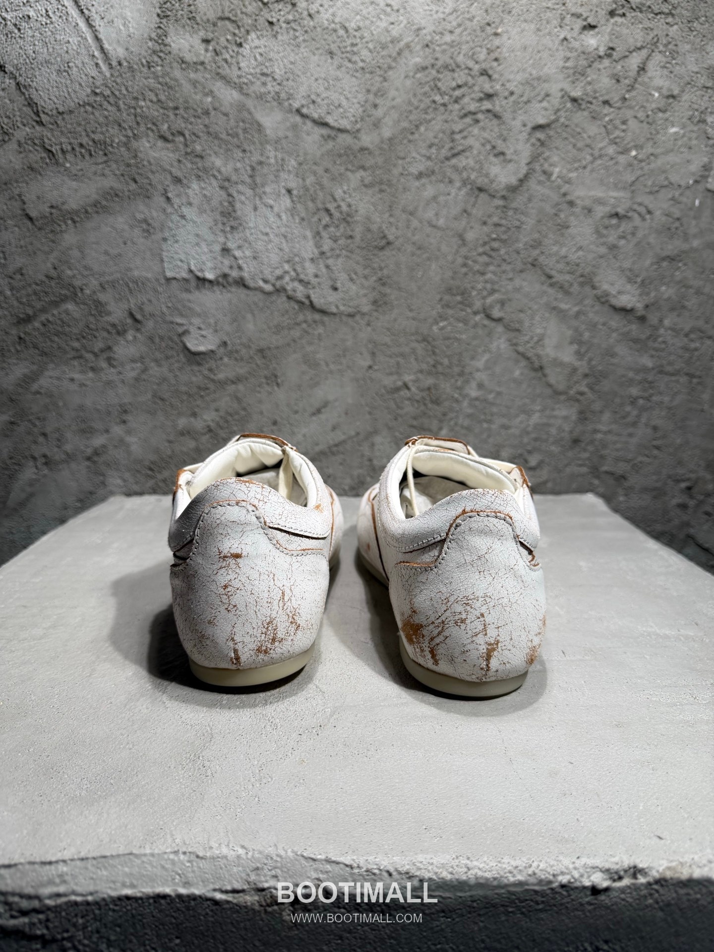 NO/FAITH STUDIOS Distressed Leather Sneakers 2026SS 노페이스 스튜디오 디스트로이드 레더 스니커즈 11