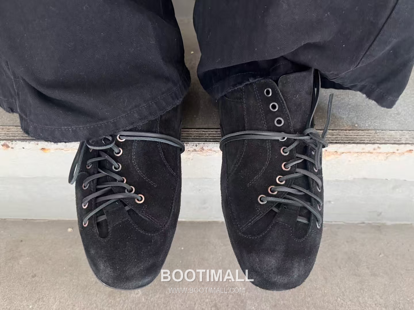 NO/FAITH STUDIOS Distressed Leather Sneakers 2026SS 노페이스 스튜디오 디스트로이드 레더 스니커즈 1