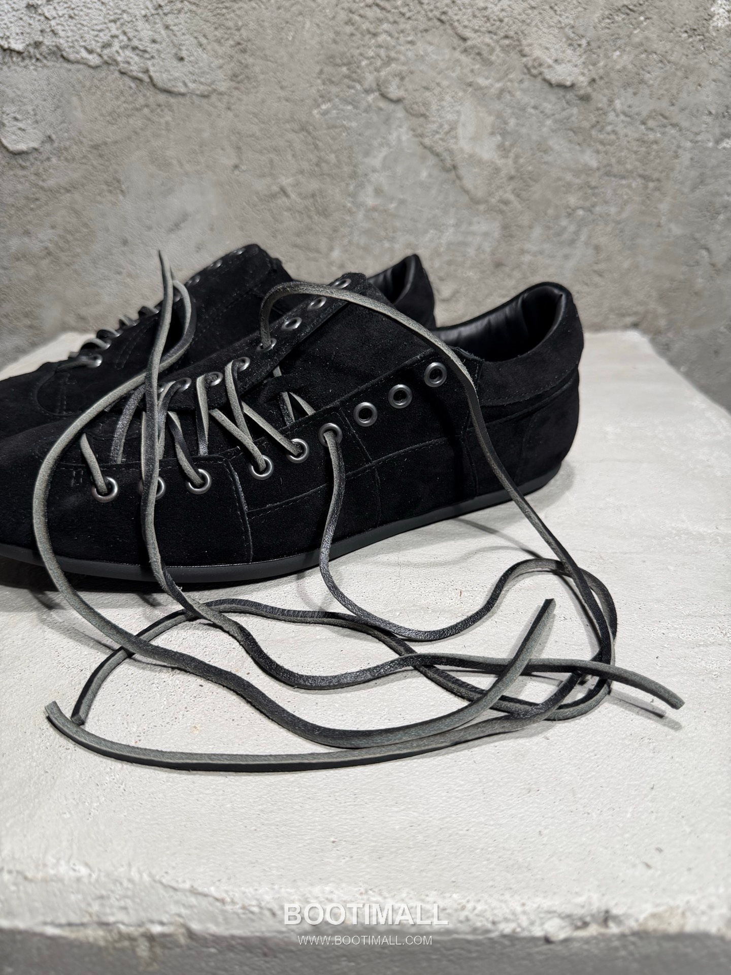 NO/FAITH STUDIOS Distressed Leather Sneakers 2026SS 노페이스 스튜디오 디스트로이드 레더 스니커즈 11