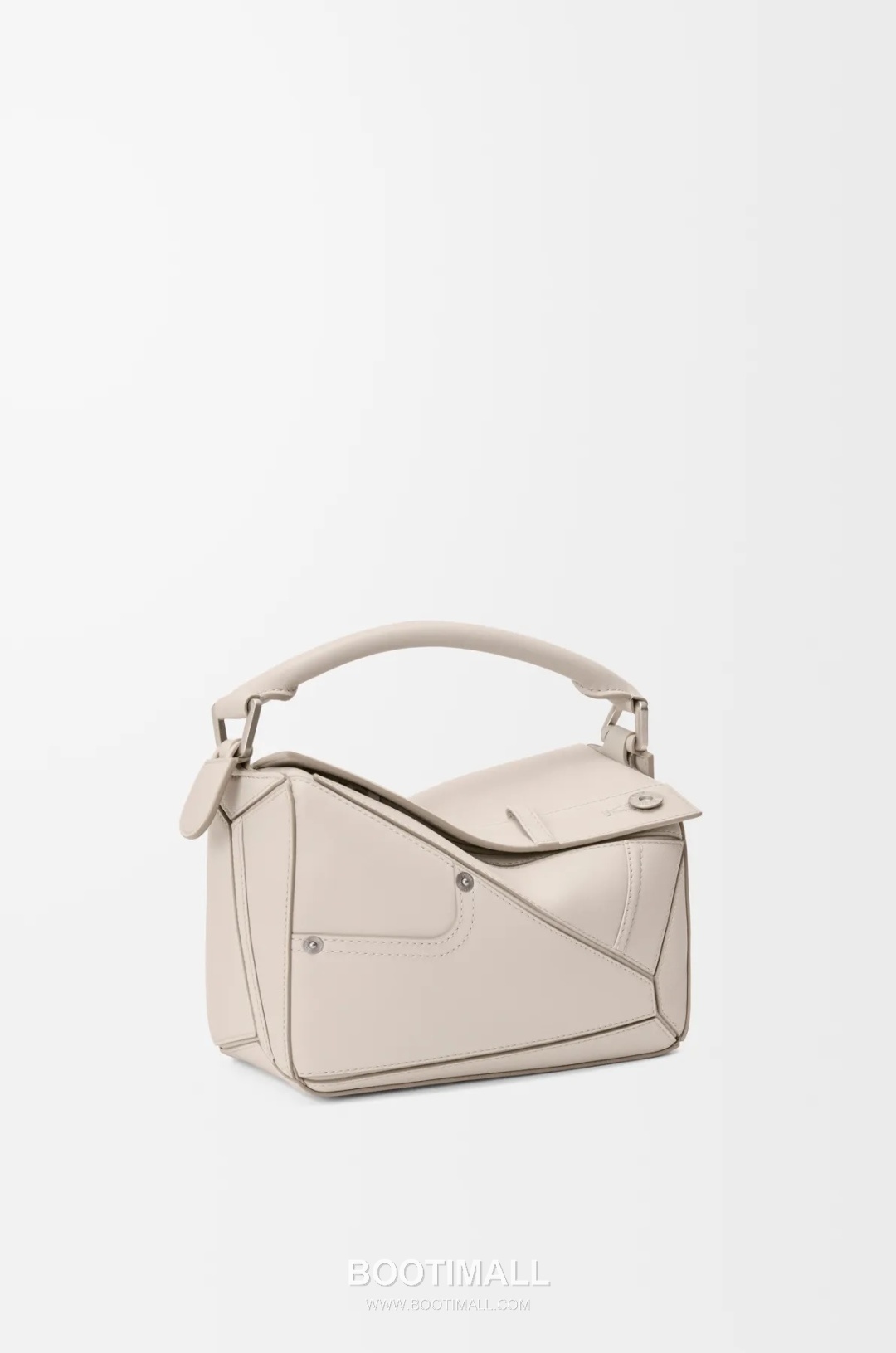 Loewe Panta Puzzle Small Shiny Calfskin Grey Handbag 로에베 판타 퍼즐 스몰 052557100 샤이니 카프스킨 그레이 핸드백 24cm 3