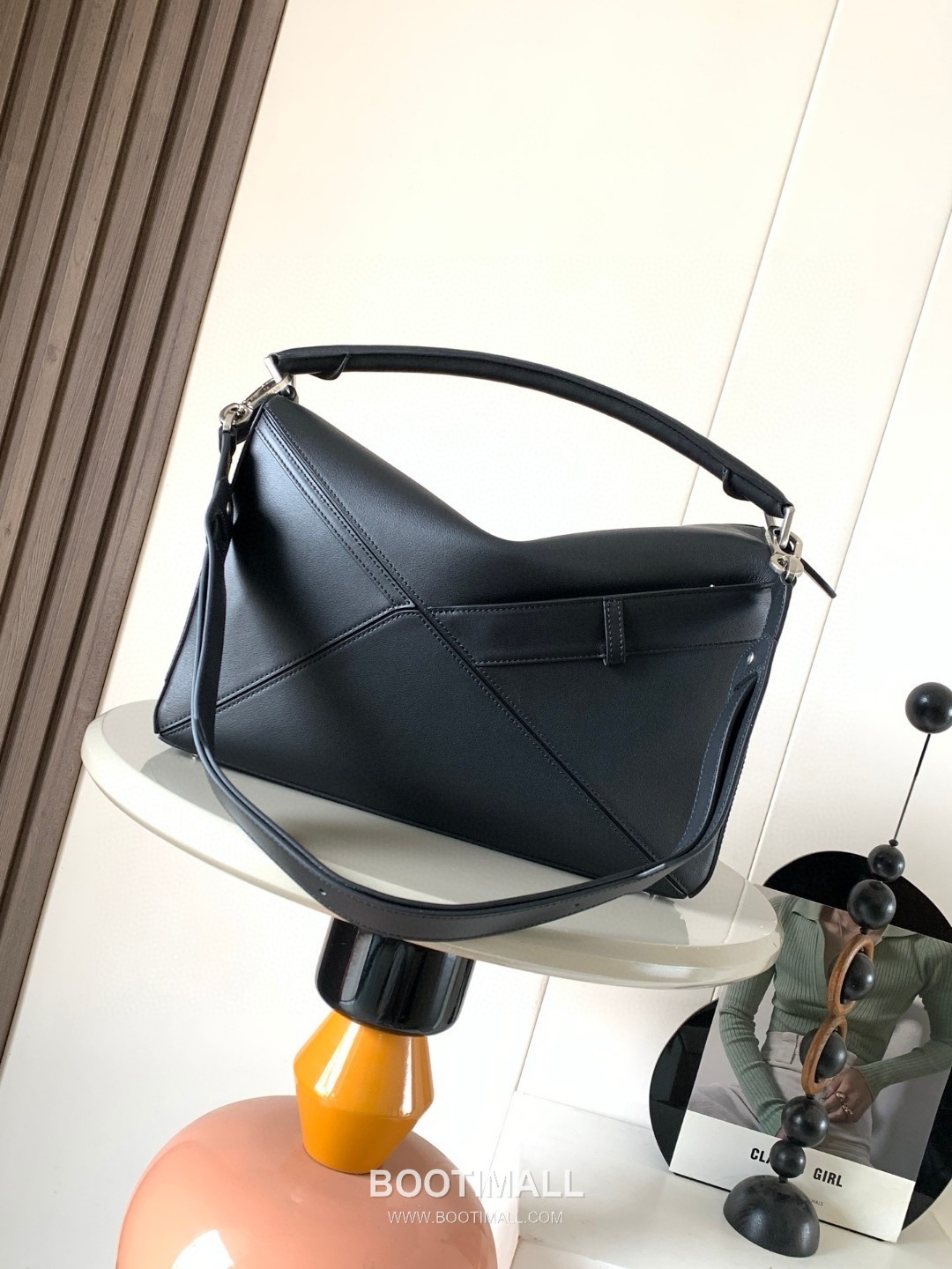 LOEWE Panta Puzzle Large Bag 052500118 로에베 판타 퍼즐 라지 토트백 글로시 카프스킨 33cm 4