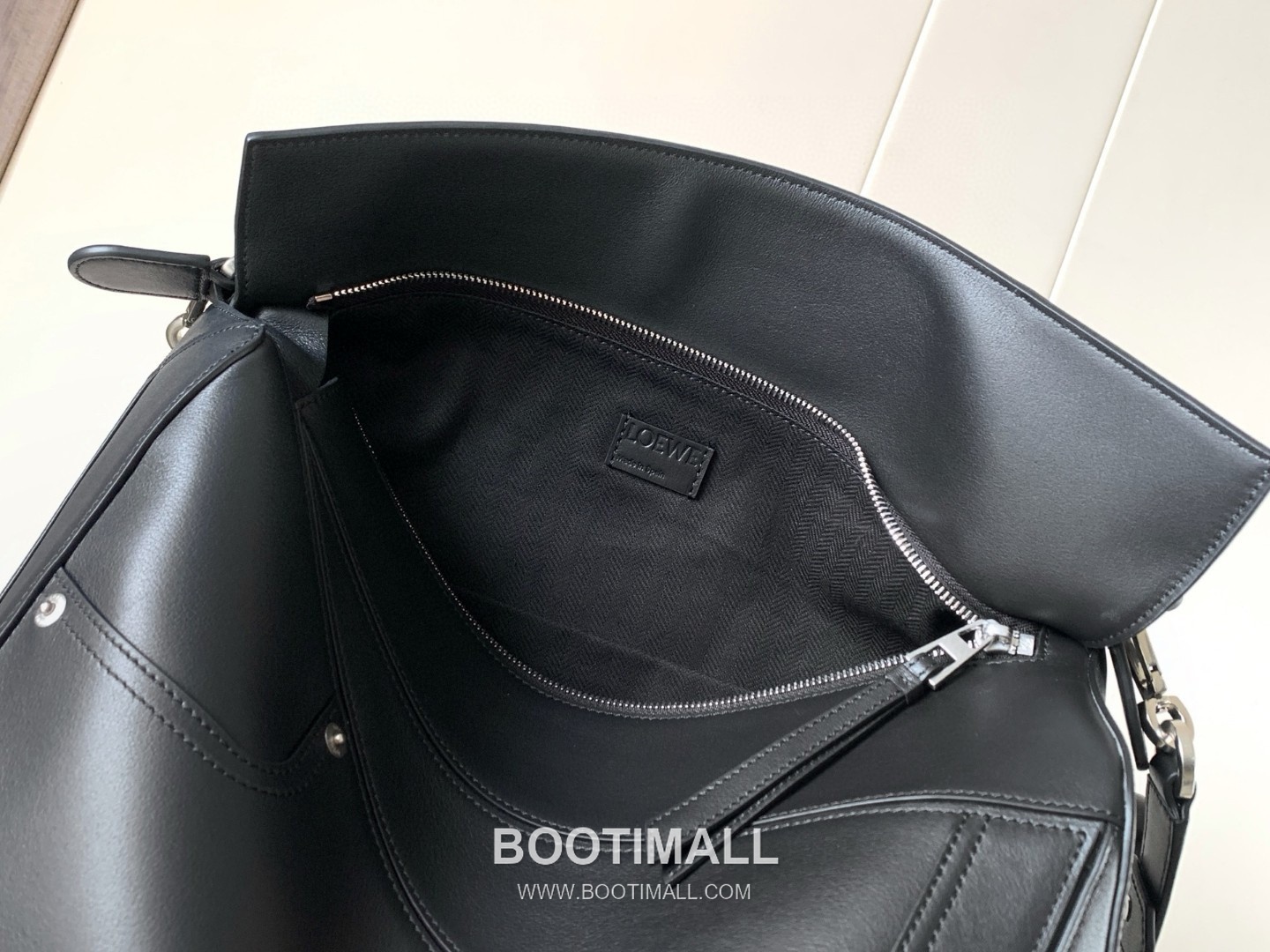 LOEWE Panta Puzzle Large Bag 052500118 로에베 판타 퍼즐 라지 토트백 글로시 카프스킨 33cm 7