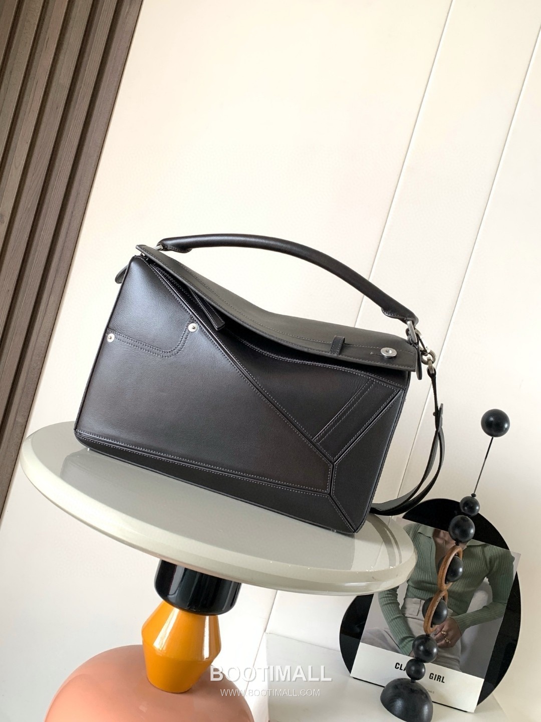 LOEWE Panta Puzzle Large Bag 052500118 로에베 판타 퍼즐 라지 토트백 글로시 카프스킨 33cm 1