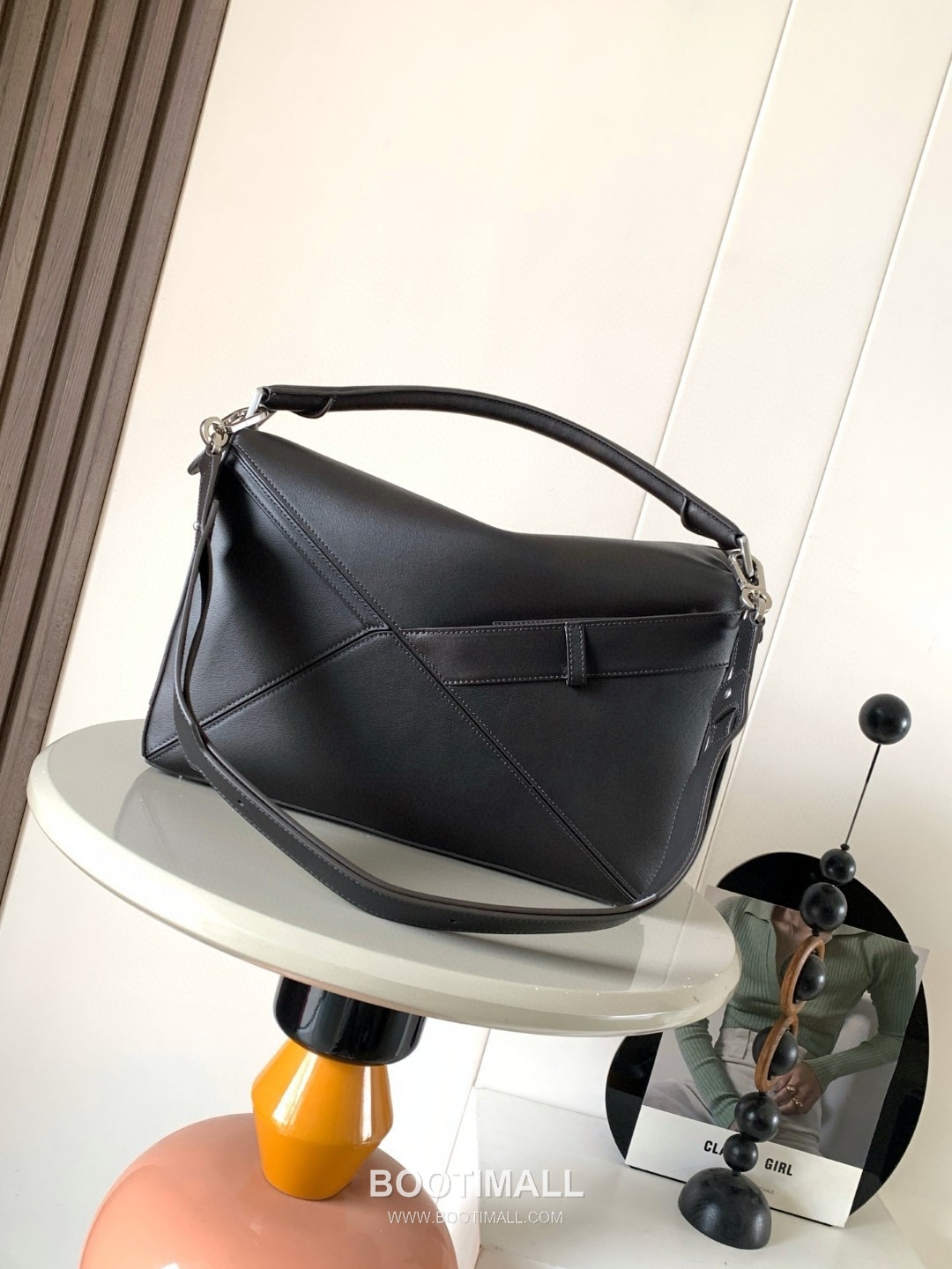 LOEWE Panta Puzzle Large Bag 052500118 로에베 판타 퍼즐 라지 토트백 글로시 카프스킨 33cm 4