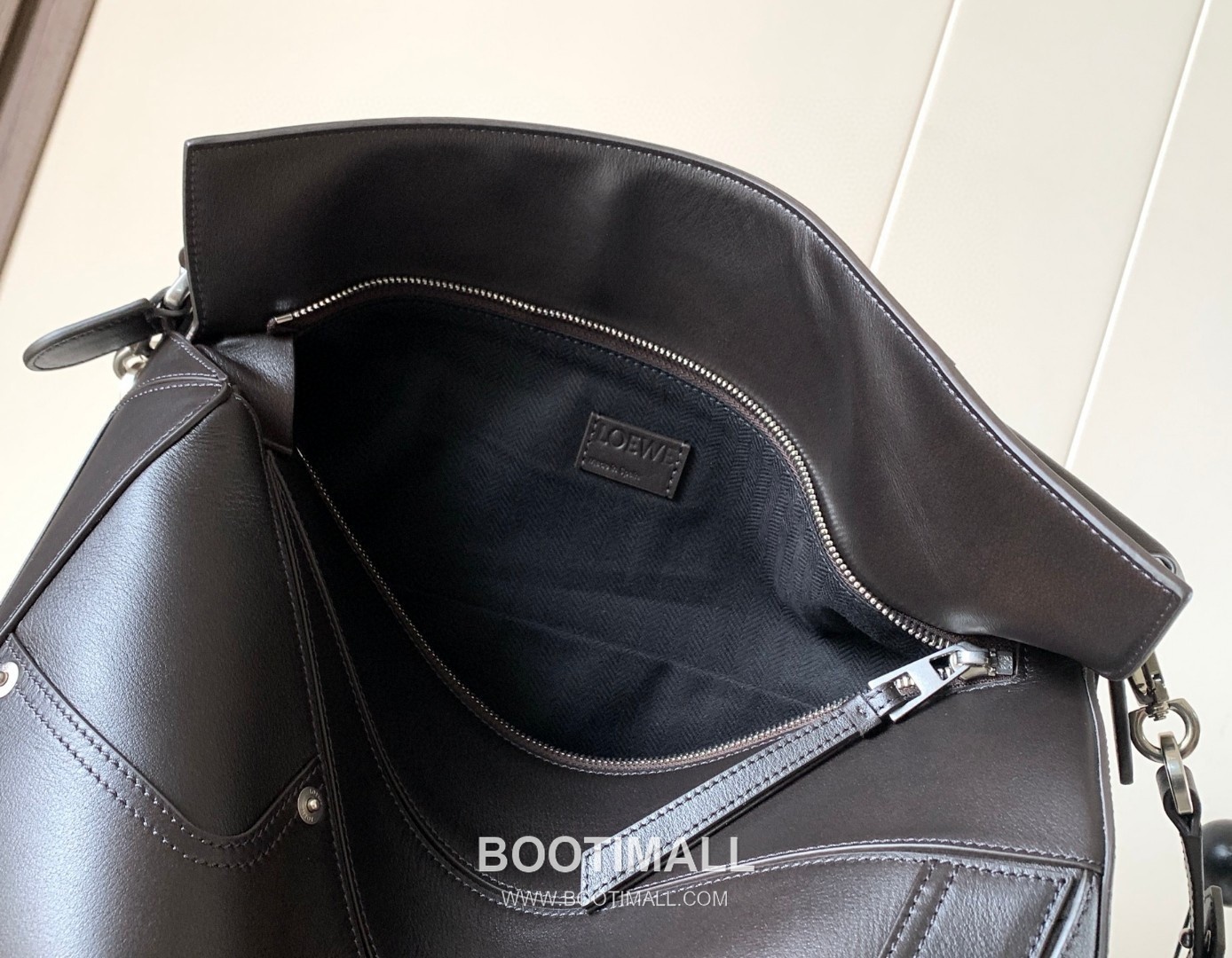 LOEWE Panta Puzzle Large Bag 052500118 로에베 판타 퍼즐 라지 토트백 글로시 카프스킨 33cm 8