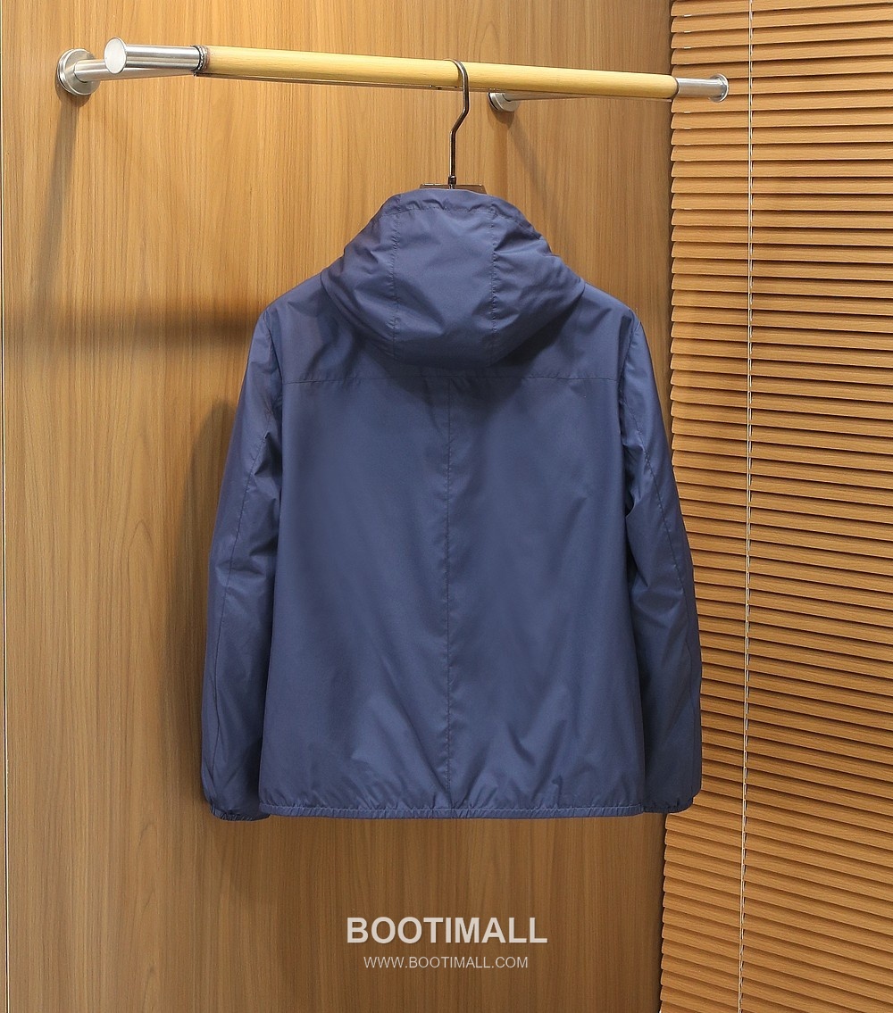 Brunello Cucinelli 2026SS Color Block Hooded Jacket 브루넬로 쿠치넬리 2026SS 컬러블록 후드 재킷 2
