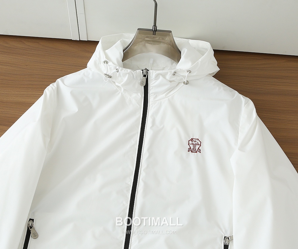 Brunello Cucinelli 2026SS Color Block Hooded Jacket 브루넬로 쿠치넬리 2026SS 컬러블록 후드 재킷 3