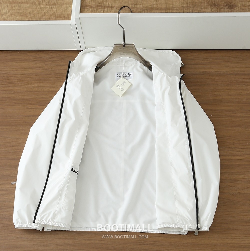 Brunello Cucinelli 2026SS Color Block Hooded Jacket 브루넬로 쿠치넬리 2026SS 컬러블록 후드 재킷 6