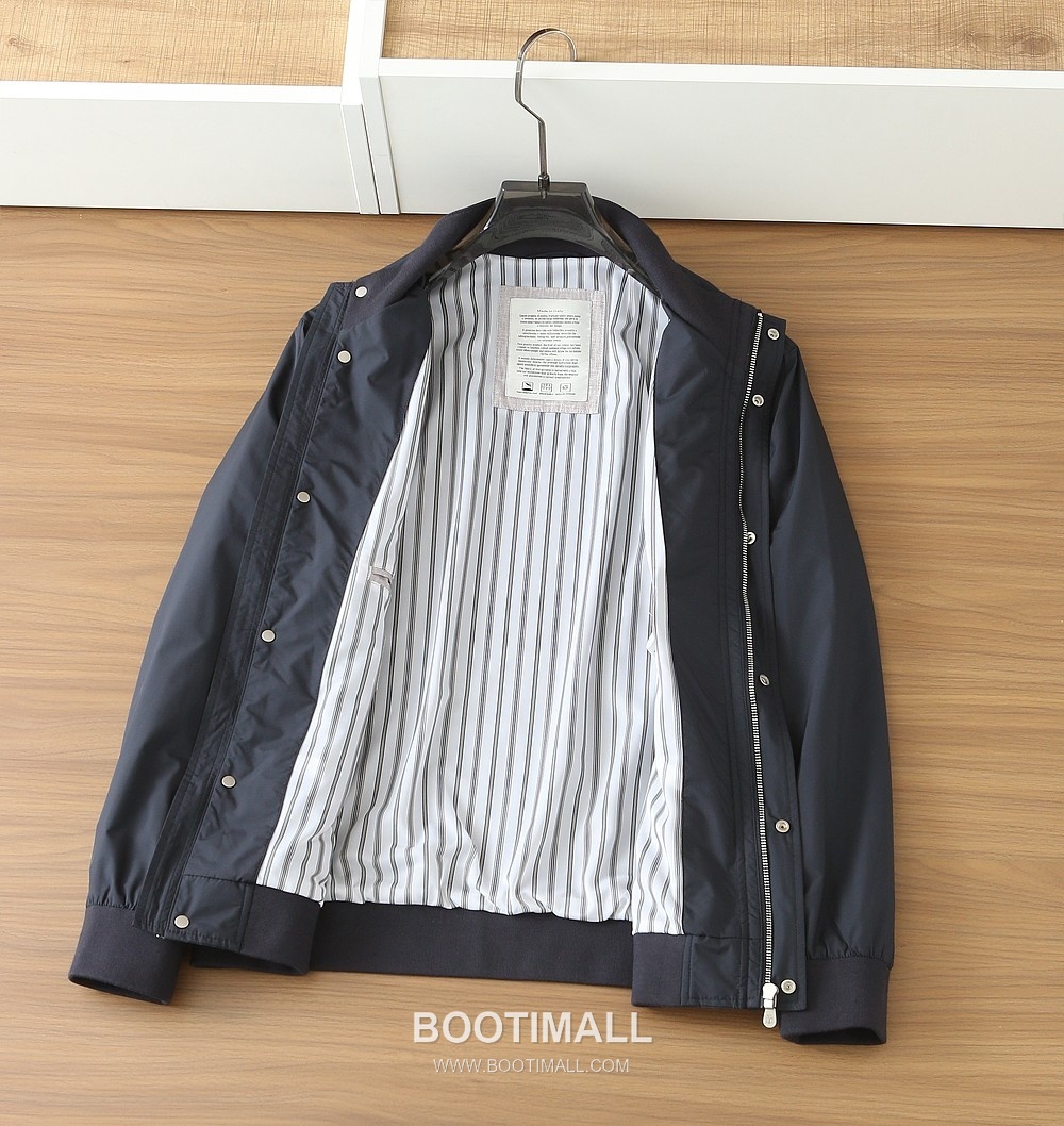 Brunello Cucinelli 2026SS Stand Collar Casual Jacket 브루넬로 쿠치넬리 2026SS 스탠드 카라 캐주얼 재킷 6