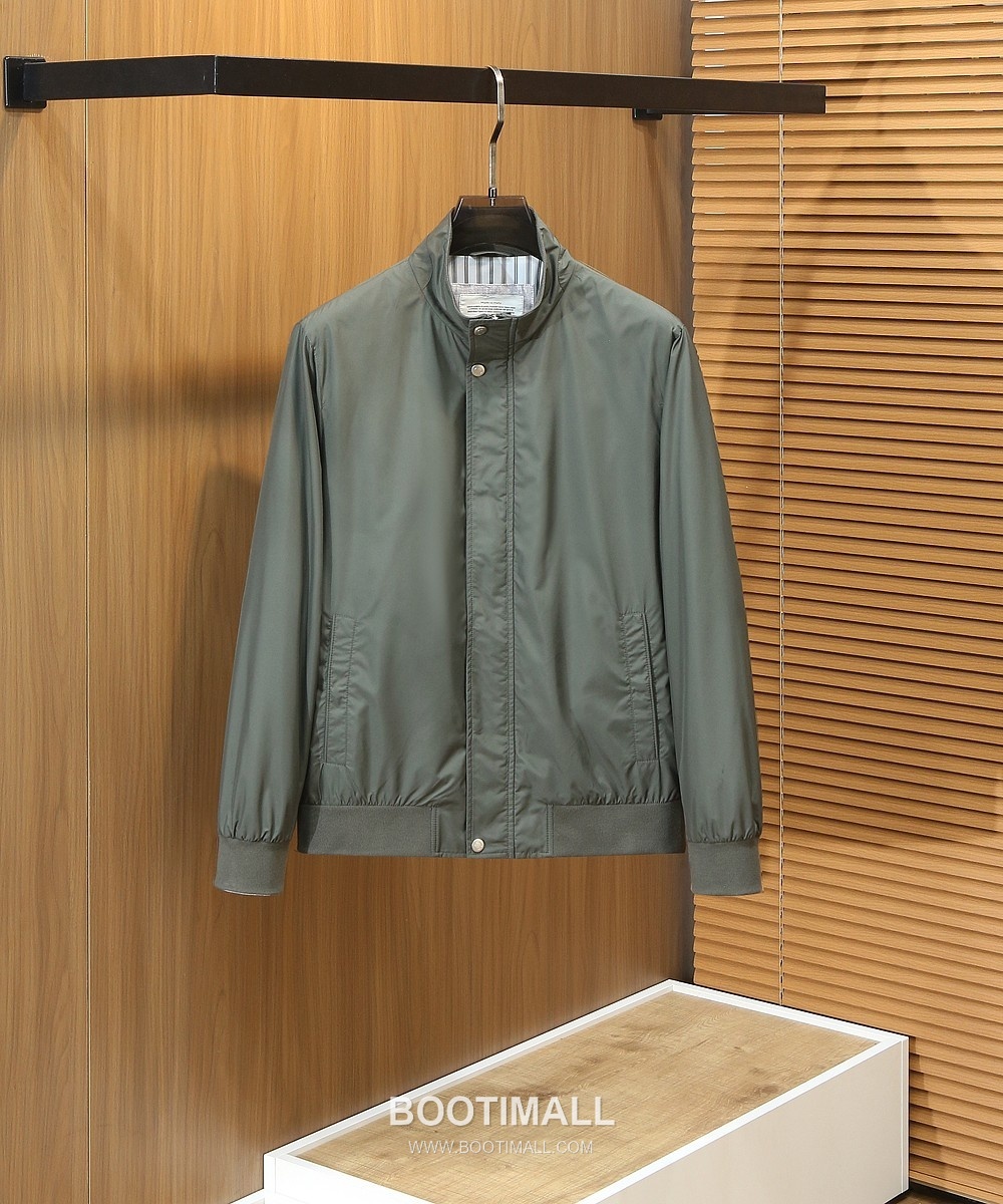 Brunello Cucinelli 2026SS Stand Collar Casual Jacket 브루넬로 쿠치넬리 2026SS 스탠드 카라 캐주얼 재킷 1