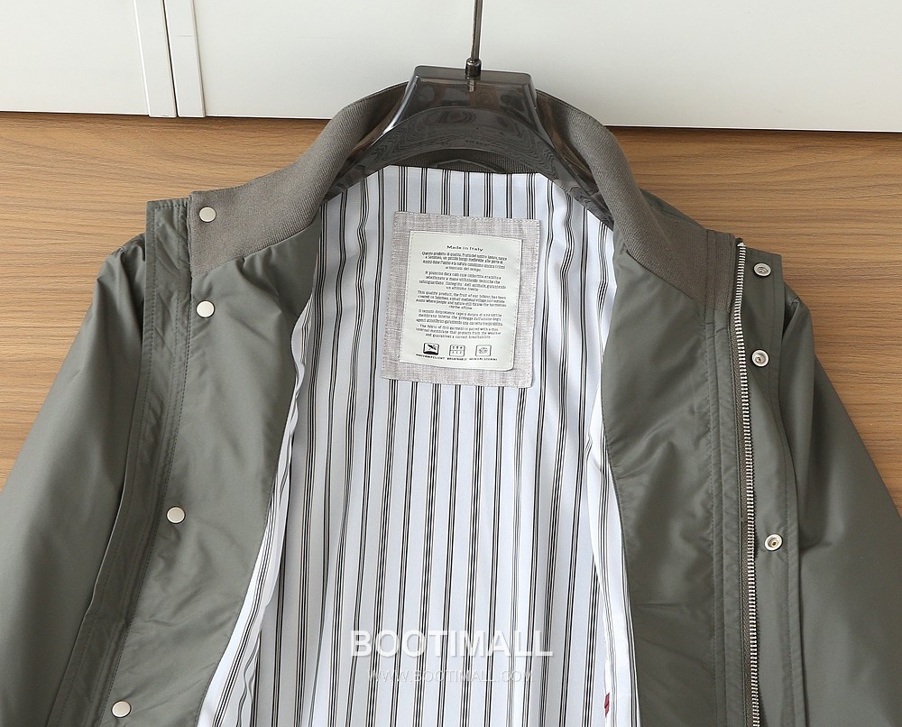 Brunello Cucinelli 2026SS Stand Collar Casual Jacket 브루넬로 쿠치넬리 2026SS 스탠드 카라 캐주얼 재킷 10