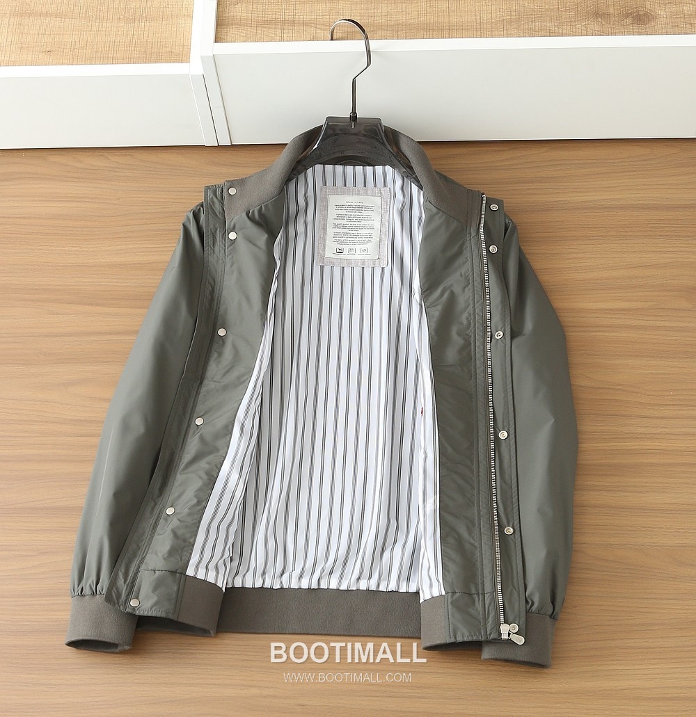 Brunello Cucinelli 2026SS Stand Collar Casual Jacket 브루넬로 쿠치넬리 2026SS 스탠드 카라 캐주얼 재킷 11