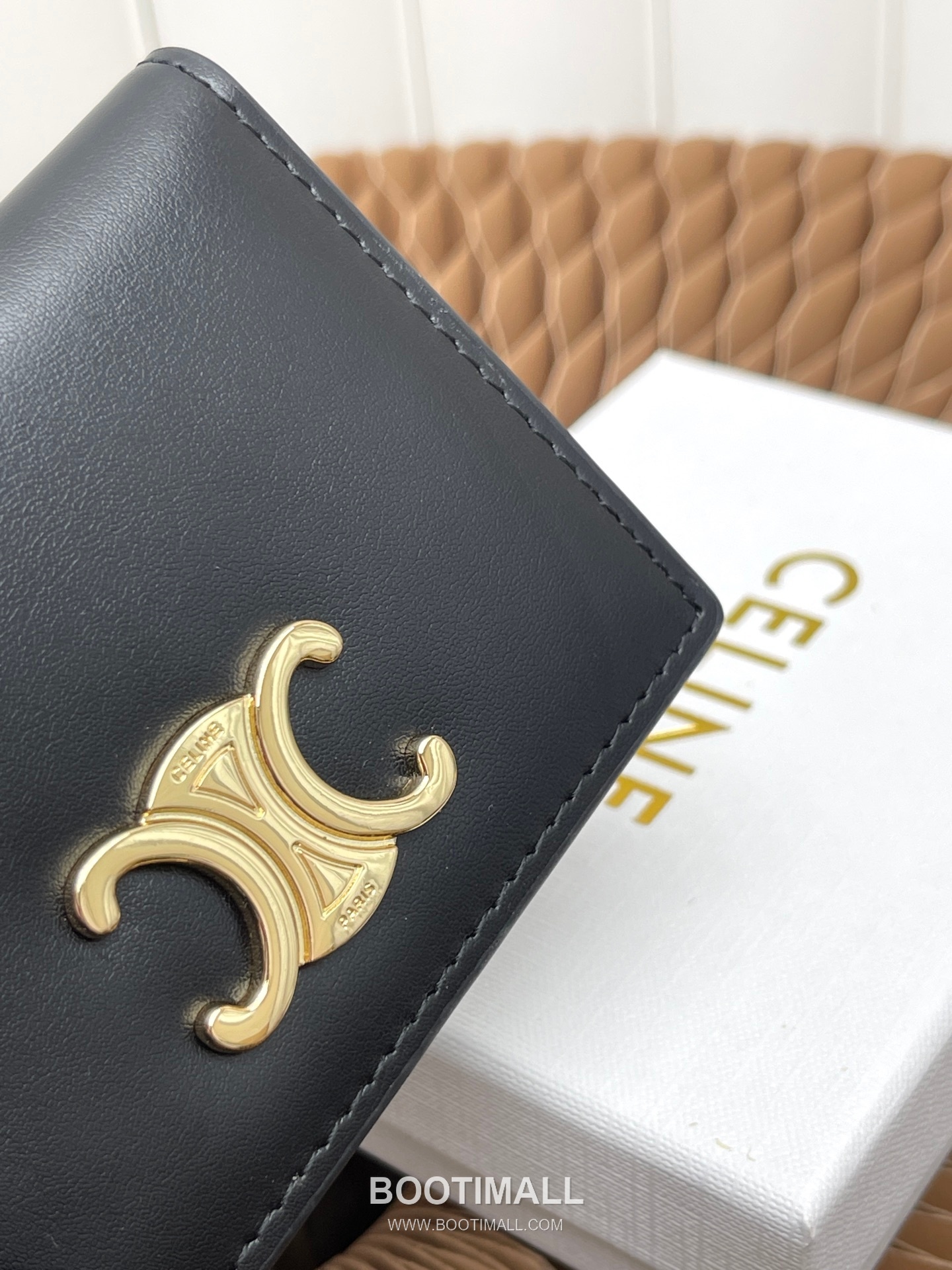 Celine Triomphe Bi-Fold Card Holder 셀린느 트리옹프 더블 폴드 카드홀더 10cm 5