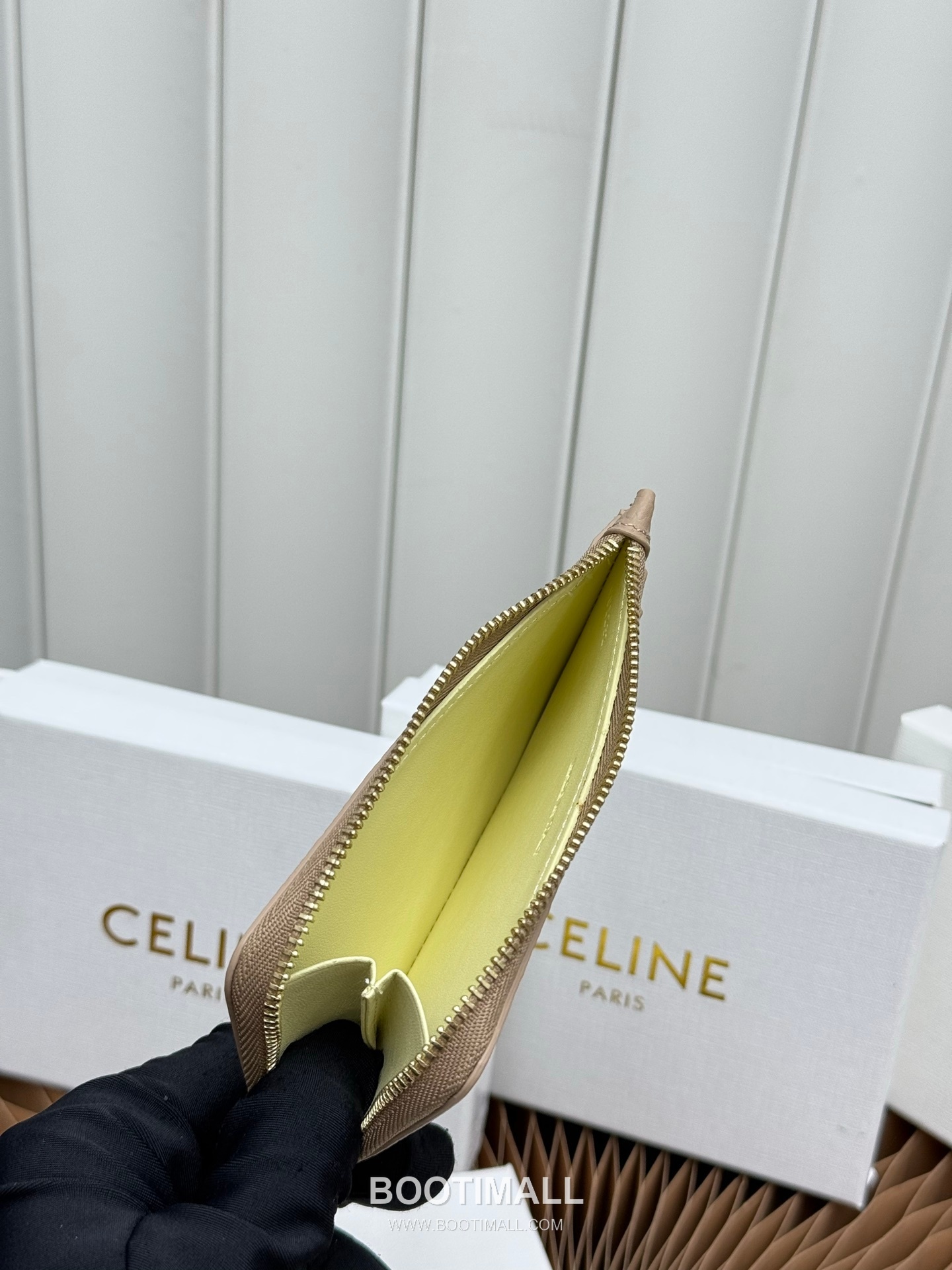 Celine Triomphe Long Zipped Card Holder 셀린느 트리옹프 롱 지퍼 카드홀더 L100854 13.5cm 8