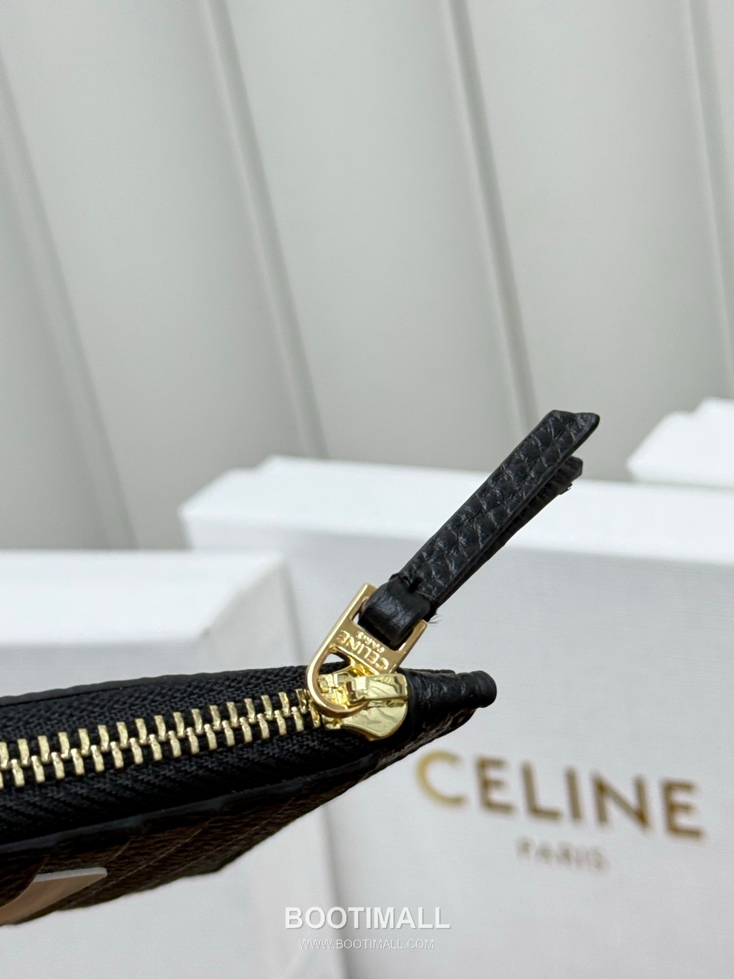 Celine Triomphe Long Zipped Card Holder 셀린느 트리옹프 롱 지퍼 카드홀더 L100854 13.5cm 9