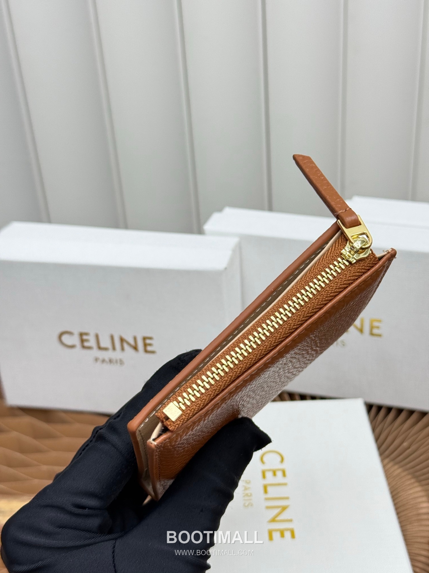 Celine Triomphe Small Wallet 셀린느 트리옹프 스몰 반지갑 L100254 10.5cm 5