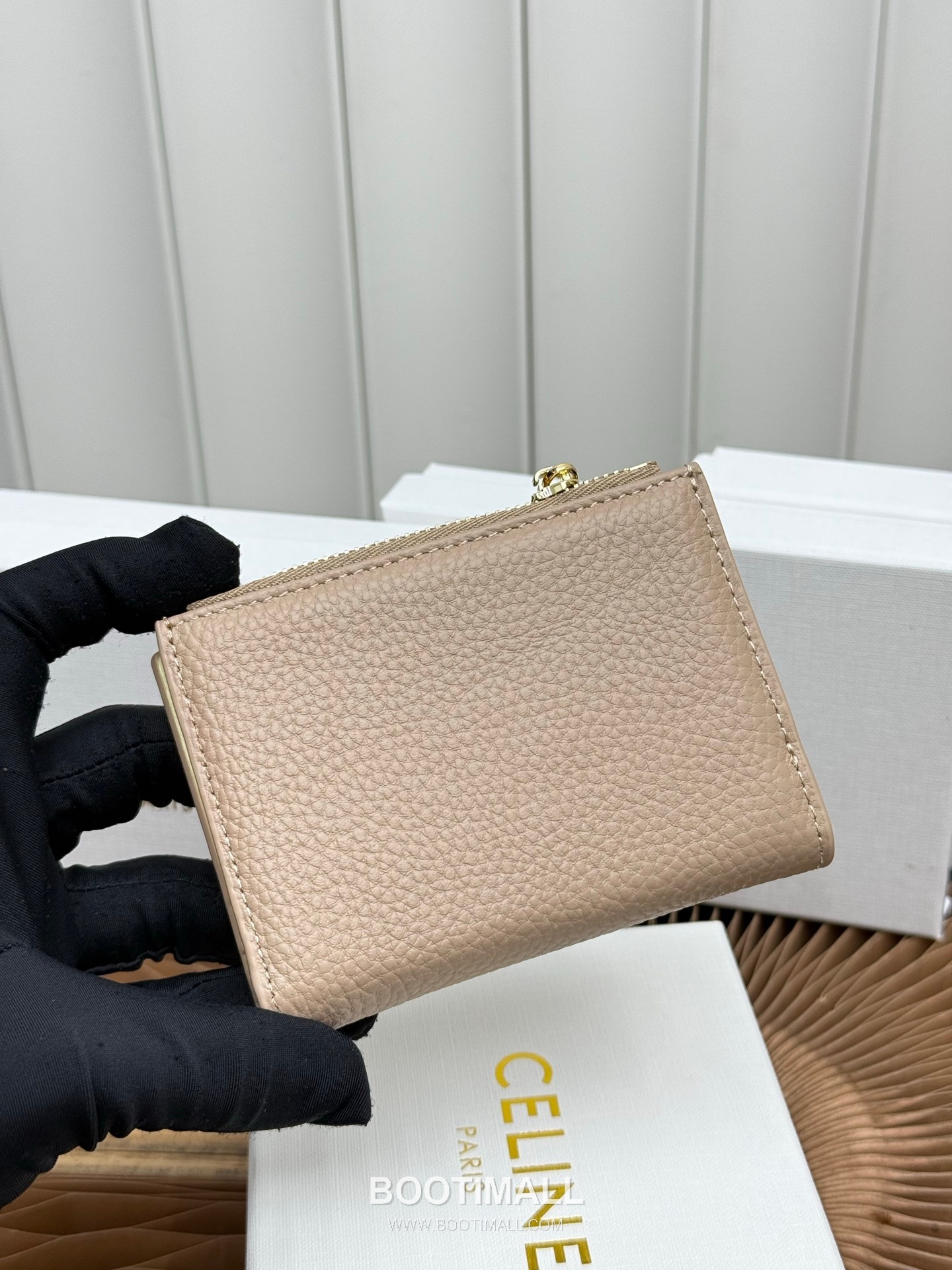 Celine Triomphe Small Wallet 셀린느 트리옹프 스몰 반지갑 L100254 10.5cm 4