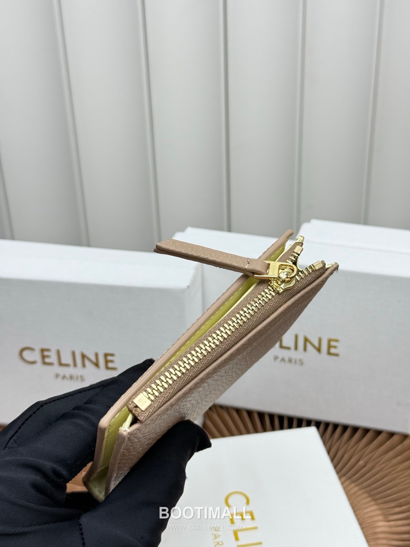 Celine Triomphe Small Wallet 셀린느 트리옹프 스몰 반지갑 L100254 10.5cm 5