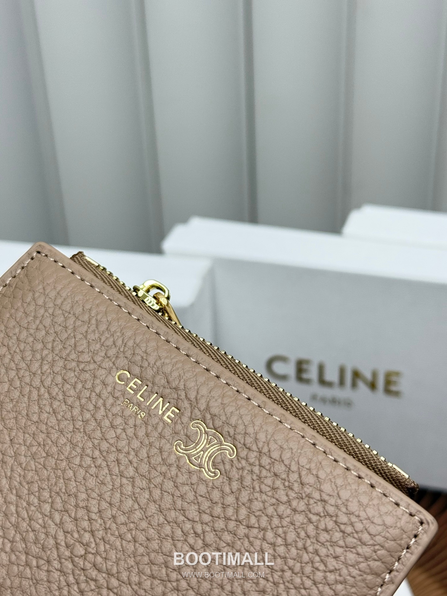 Celine Triomphe Small Wallet 셀린느 트리옹프 스몰 반지갑 L100254 10.5cm 6