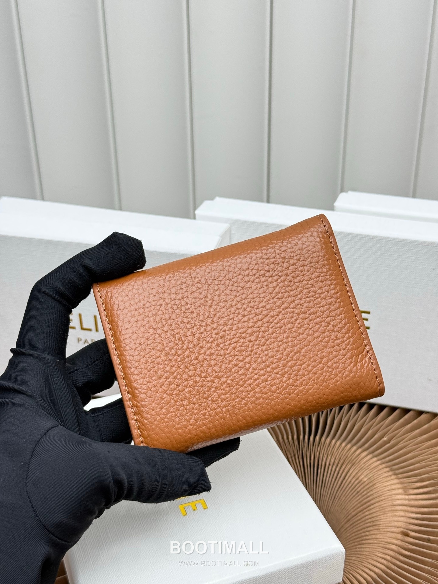 Celine Grained Calfskin Small Wallet 셀린느 그레인드 카프스킨 스몰 반지갑 L100654 10.5cm 4