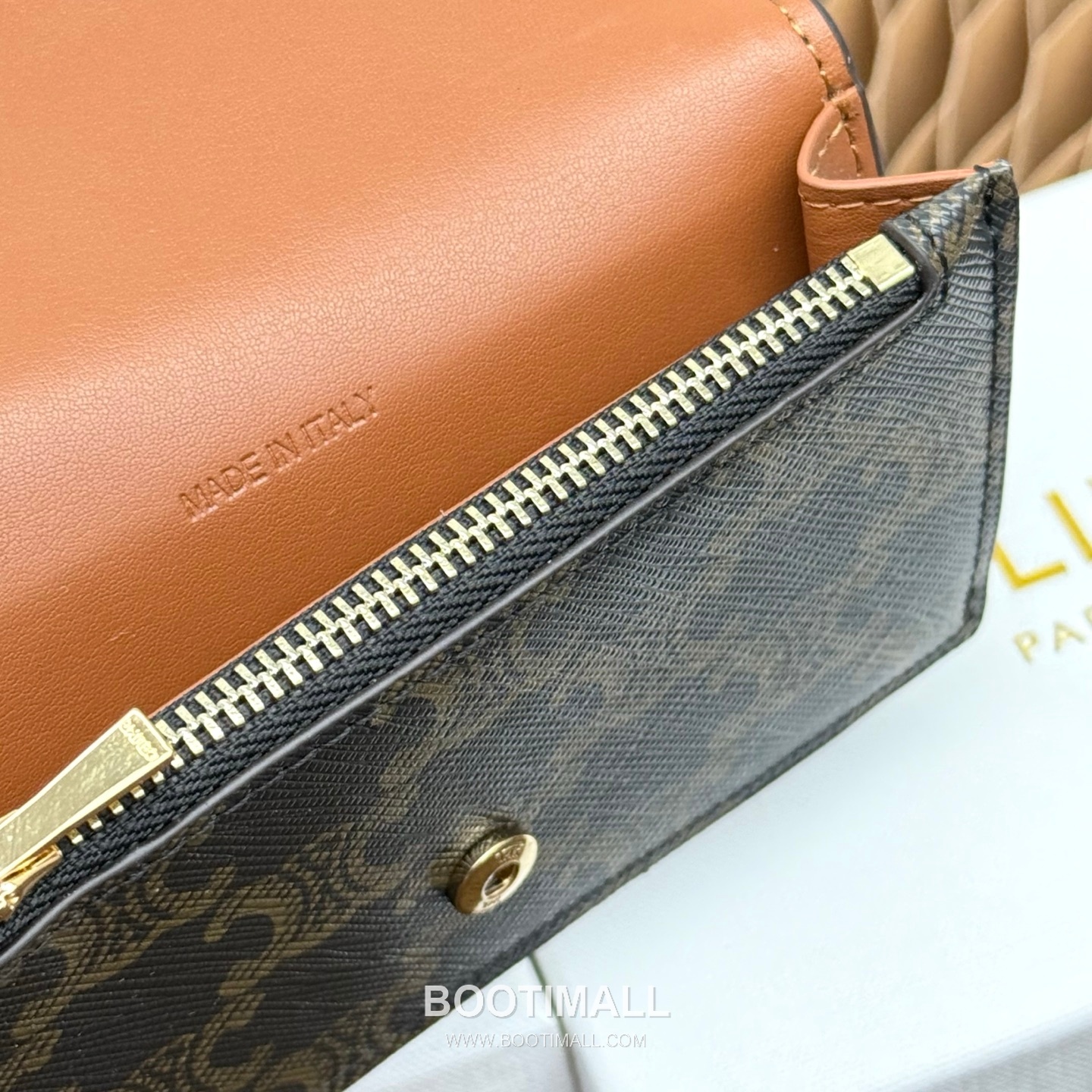 Celine Triomphe Flap Long Card Holder 셀린느 트리옹프 플랩 롱 카드홀더 10073 13cm 9
